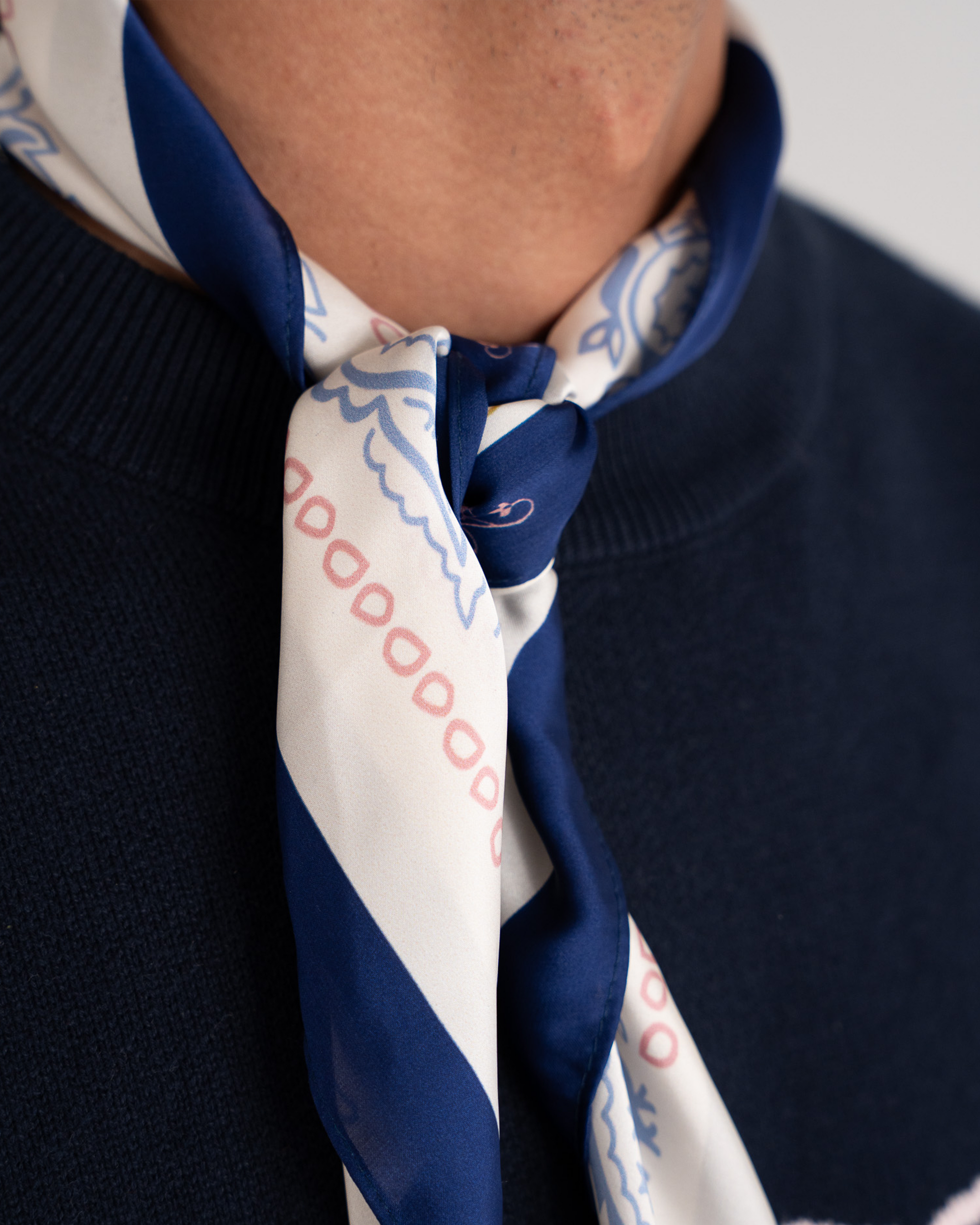 Escapism Scarf Navy