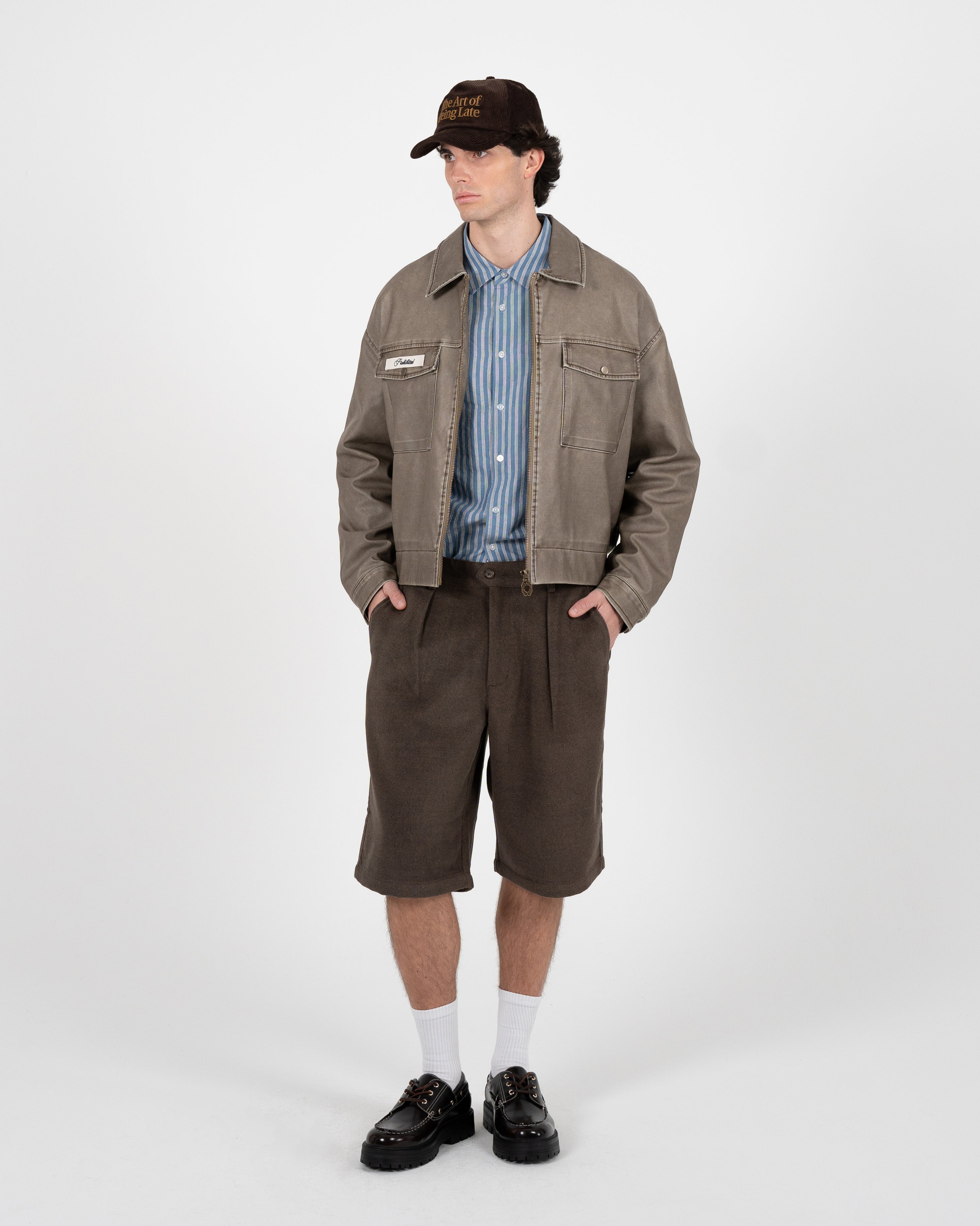 Exit Speed Jacket Brown