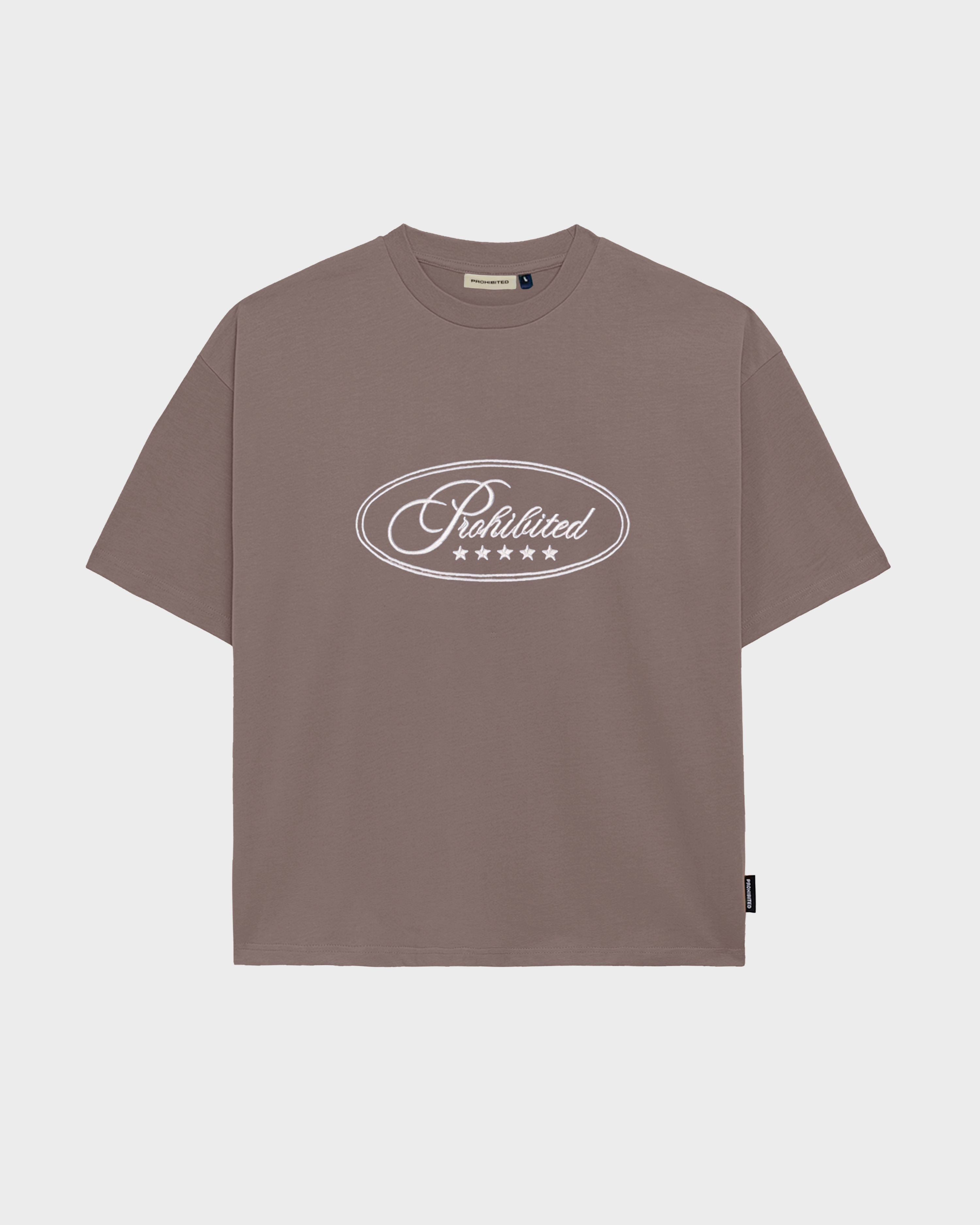 Five-Star Tee Grey