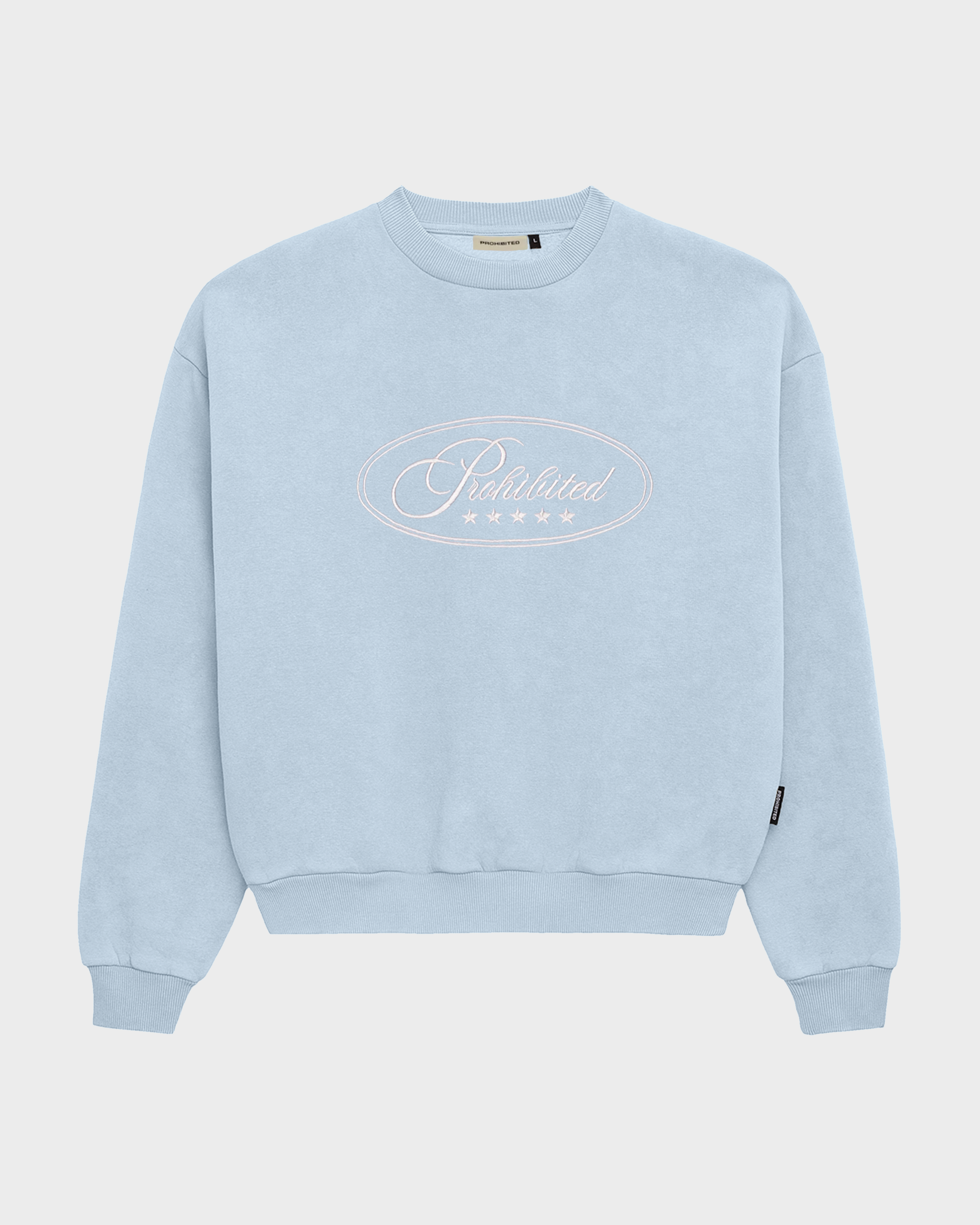 Five-Star Crew Neck Blue