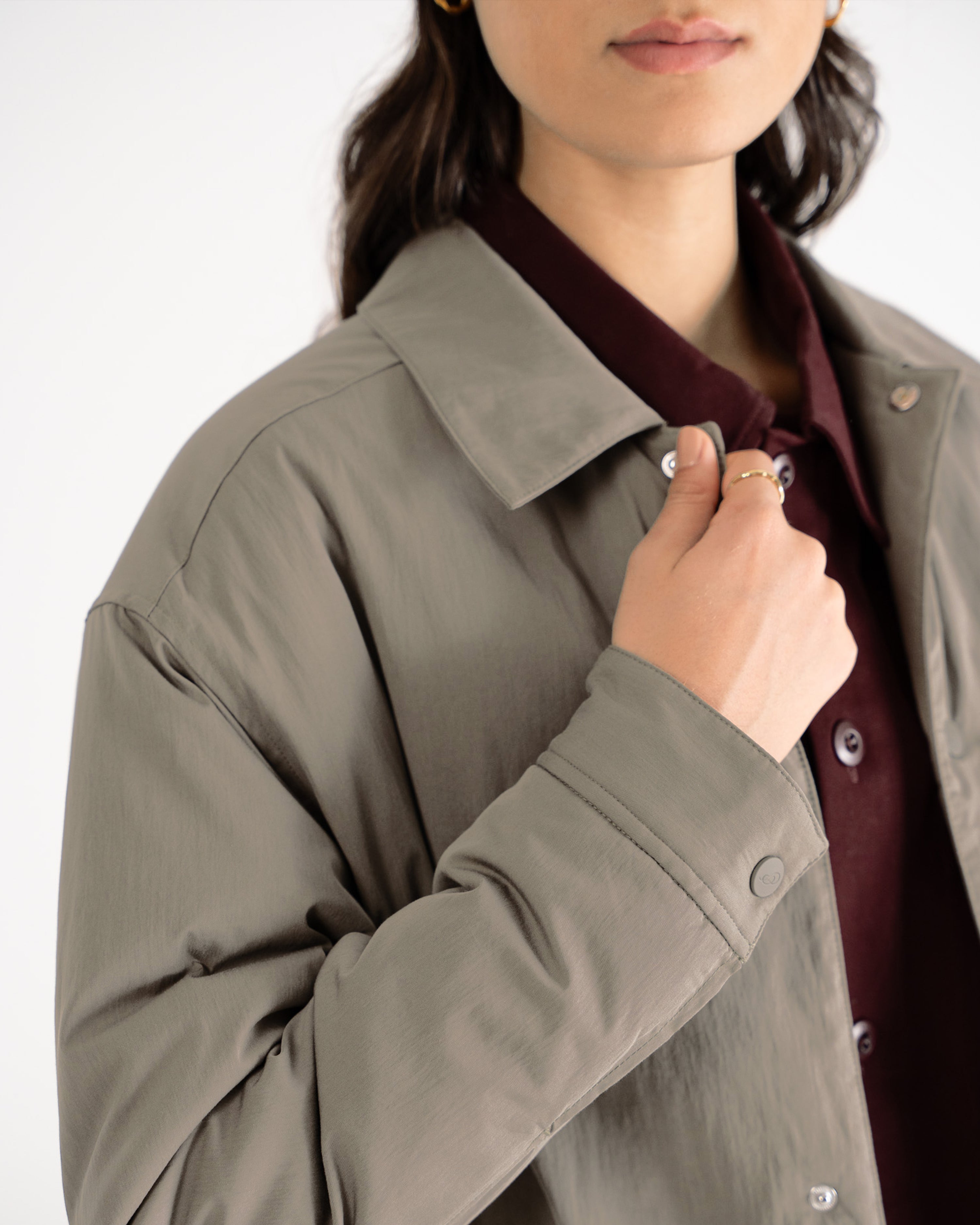 Forest Trench Coat Khaki