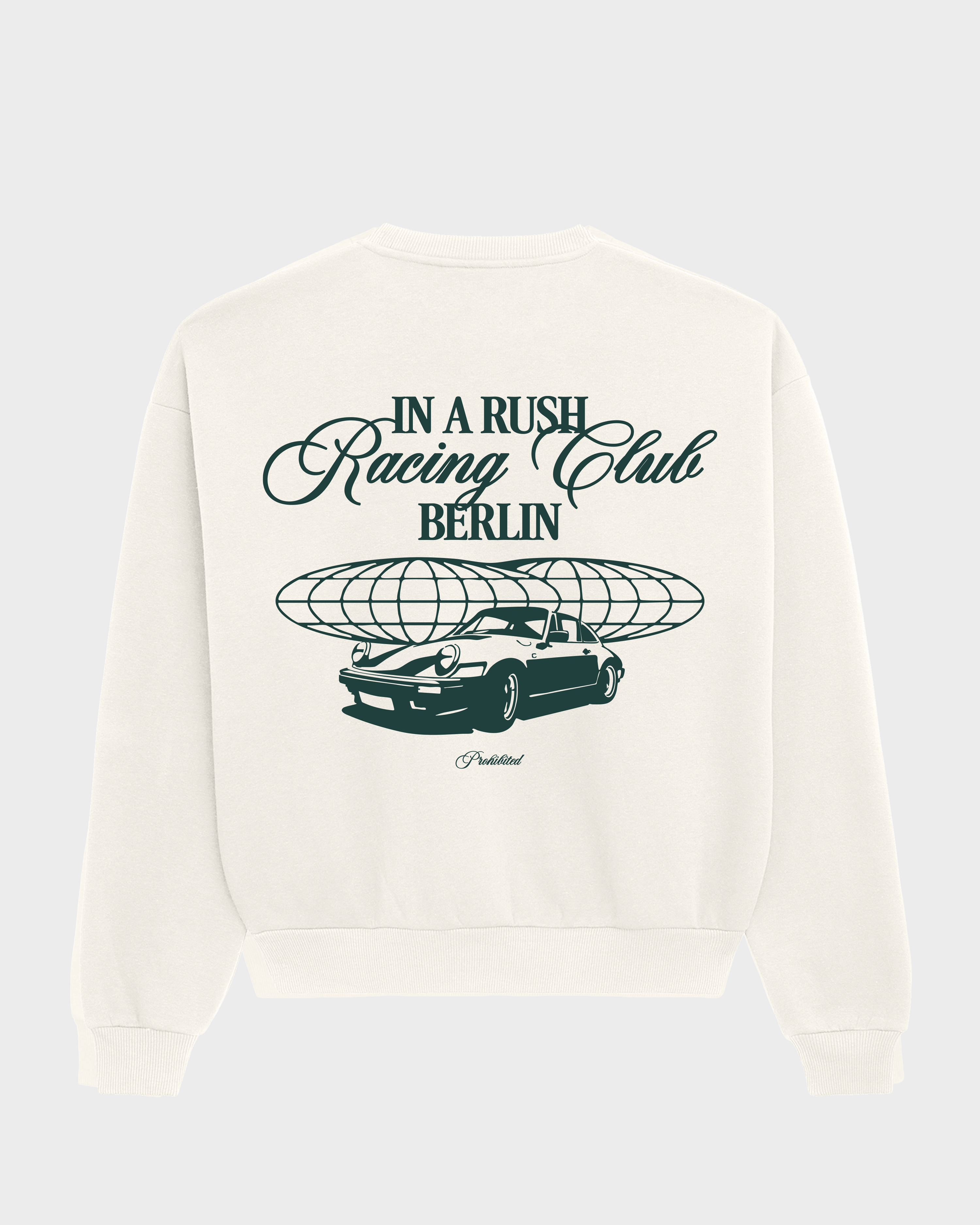 In A Rush Crew Neck Off-White