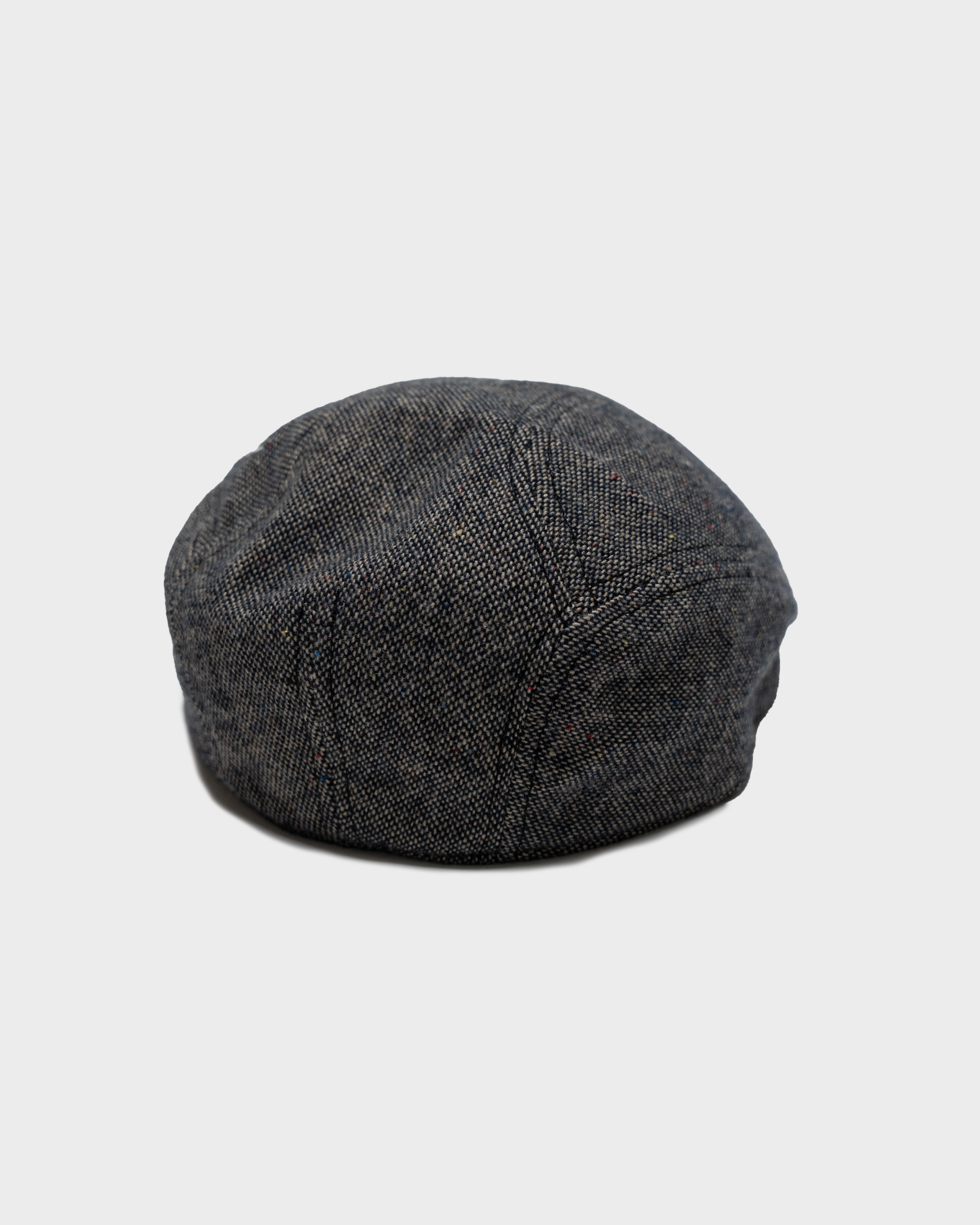 Grid Flat Cap Grey