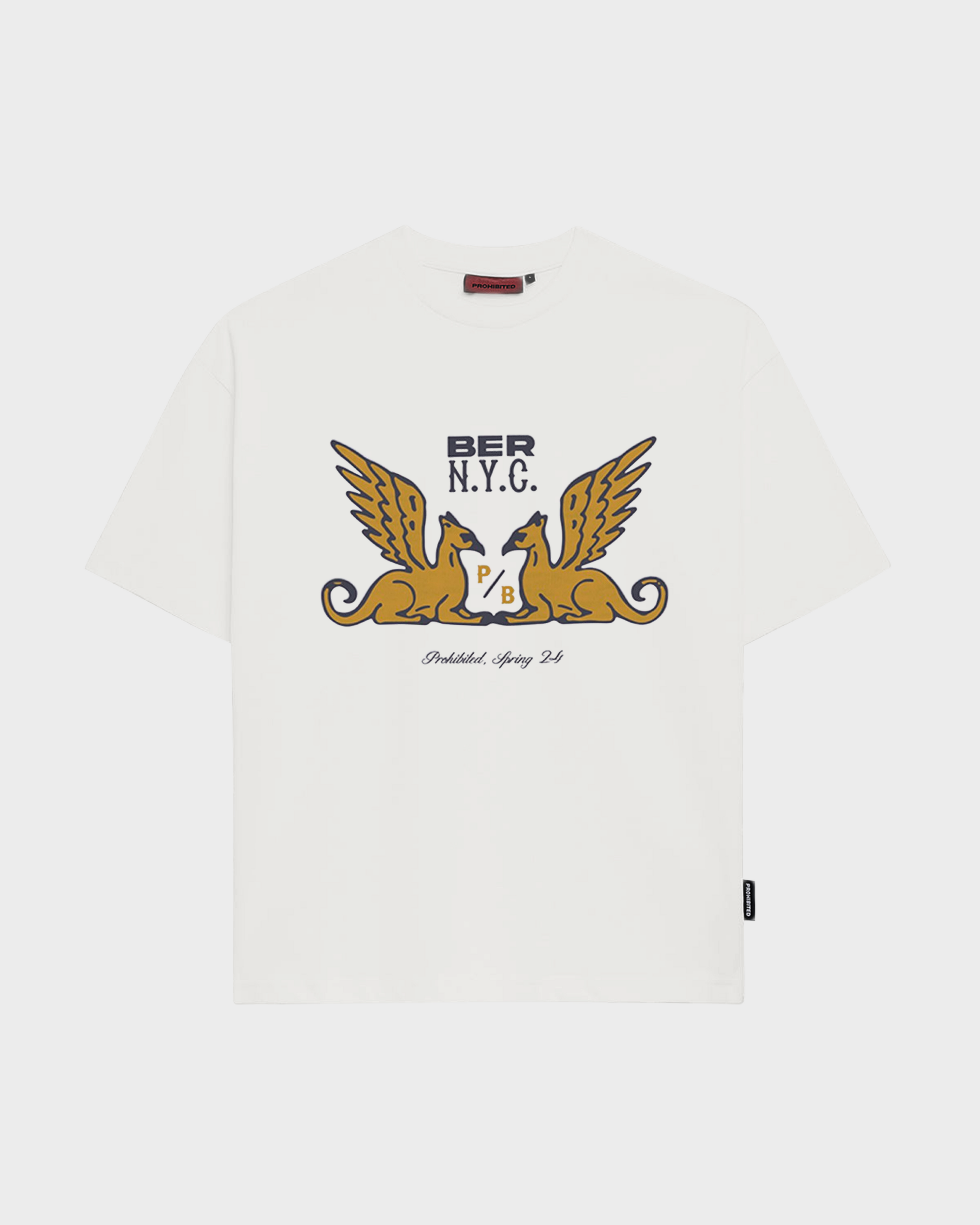 Griffin Tee Off-White