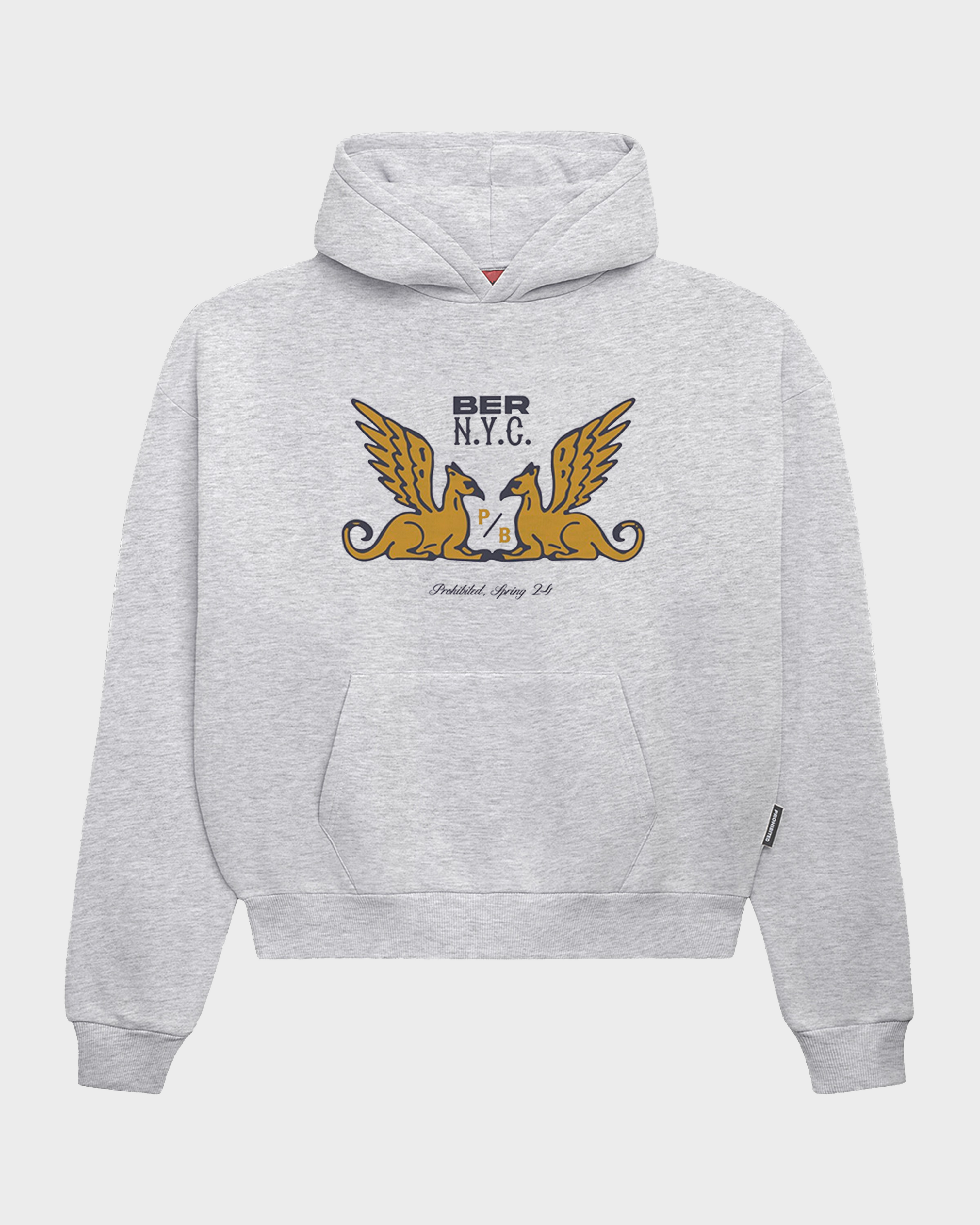 Griffin Hoodie Light Melange