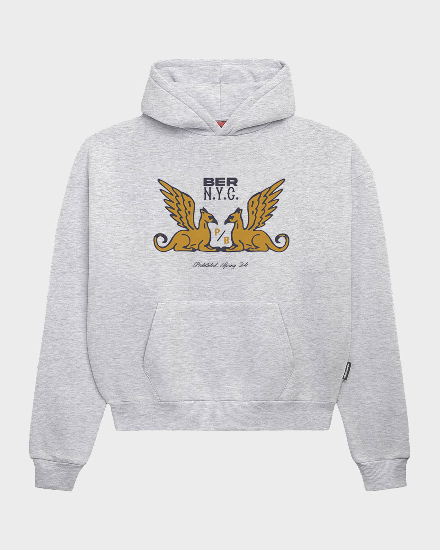Griffin Hoodie | Light Melange