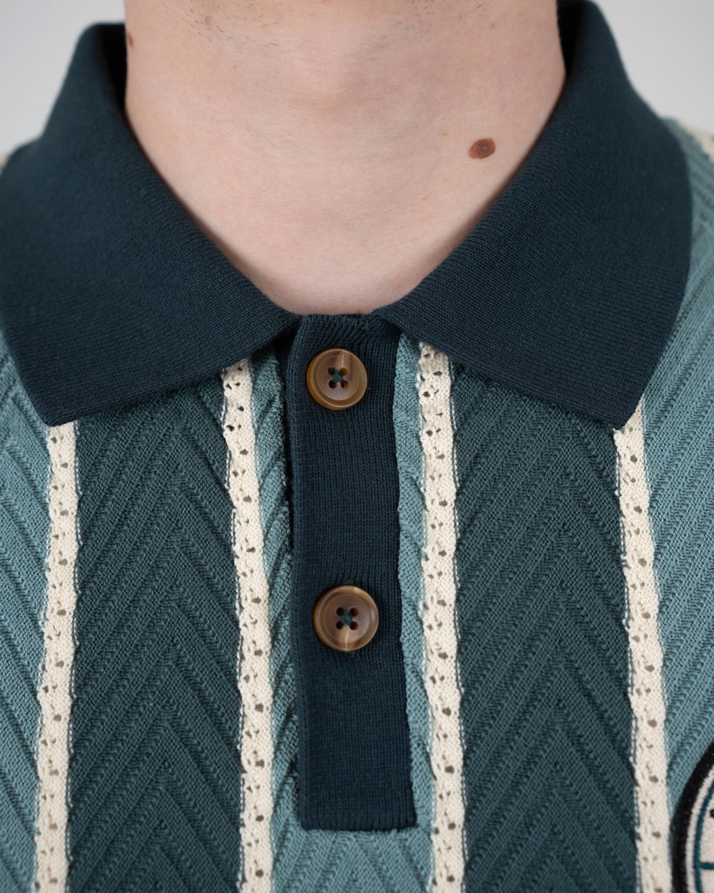 Court Knit Polo | Green