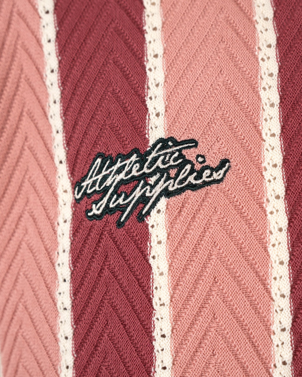 Court Knit Polo | Red