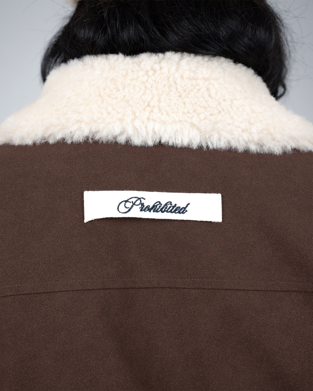 Varsity Duffle Jacket | Brown
