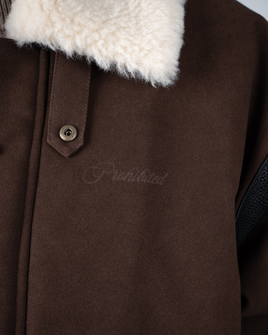 Varsity Duffle Jacket | Brown