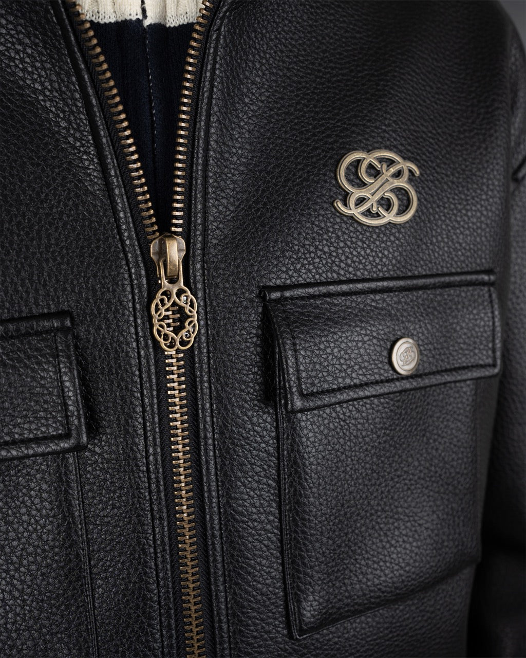 Retro Field Jacket | Black