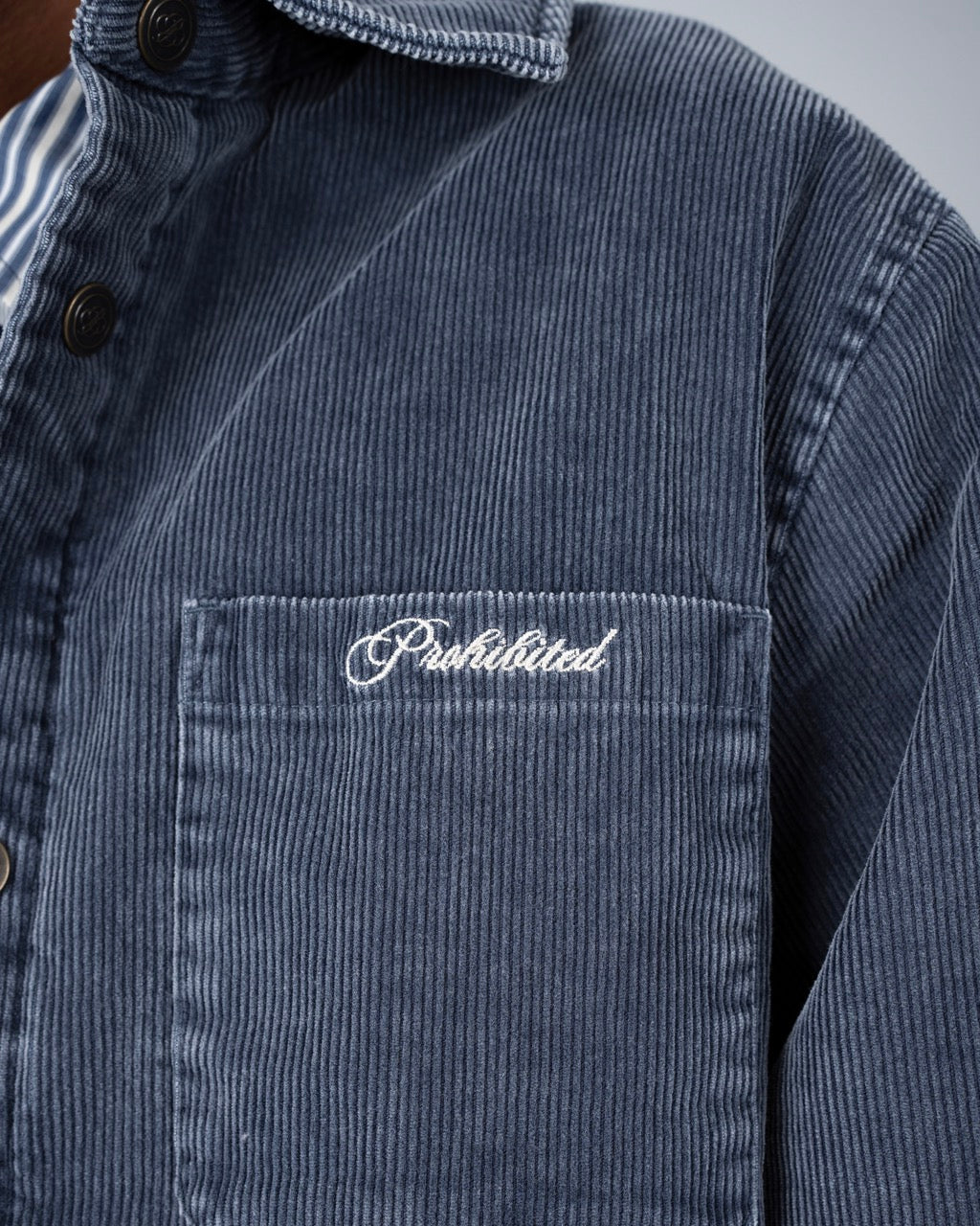 Old Campus Overshirt | Washed Grey