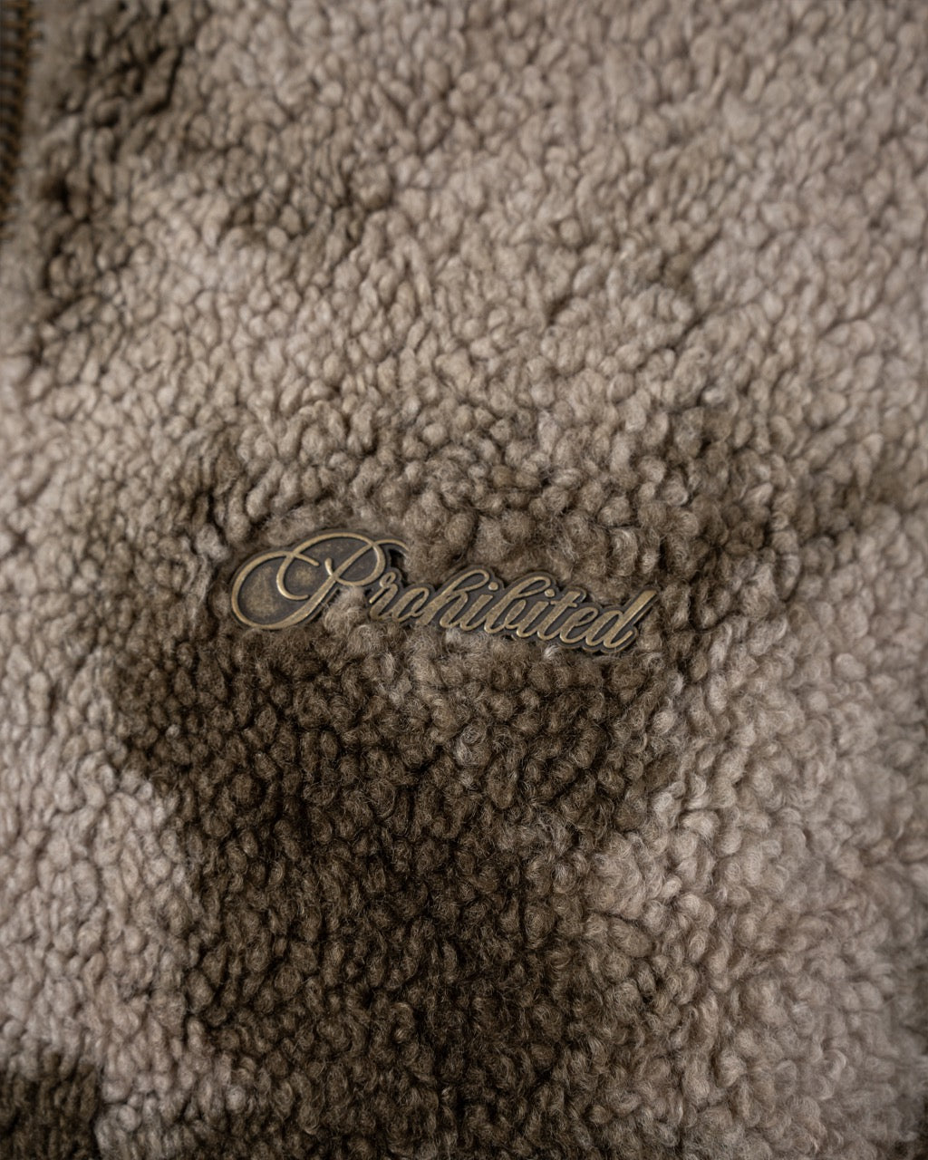 Highland Sherpa Half-Zip | Muted Khaki