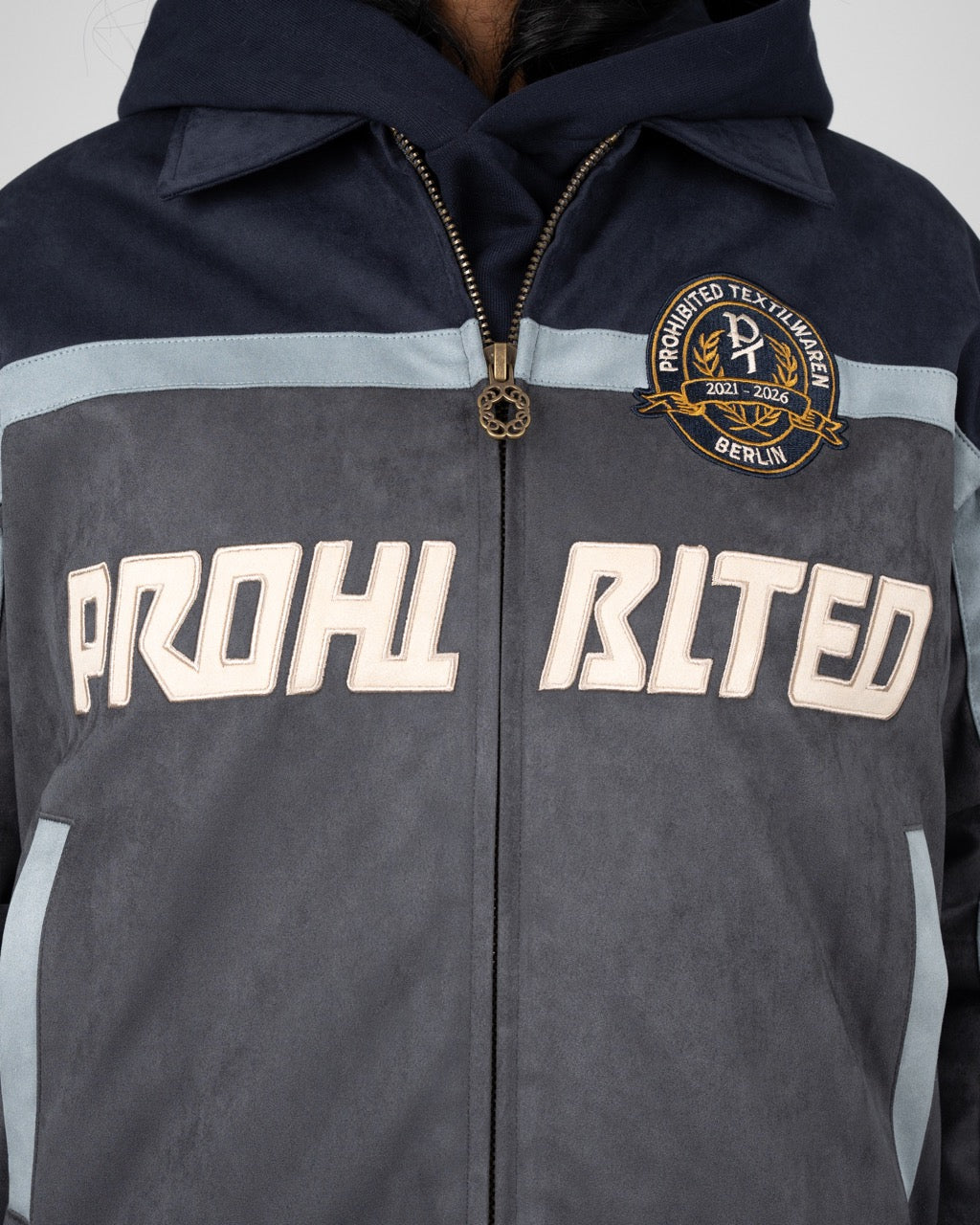 Old Era Suede Jacket | Blue