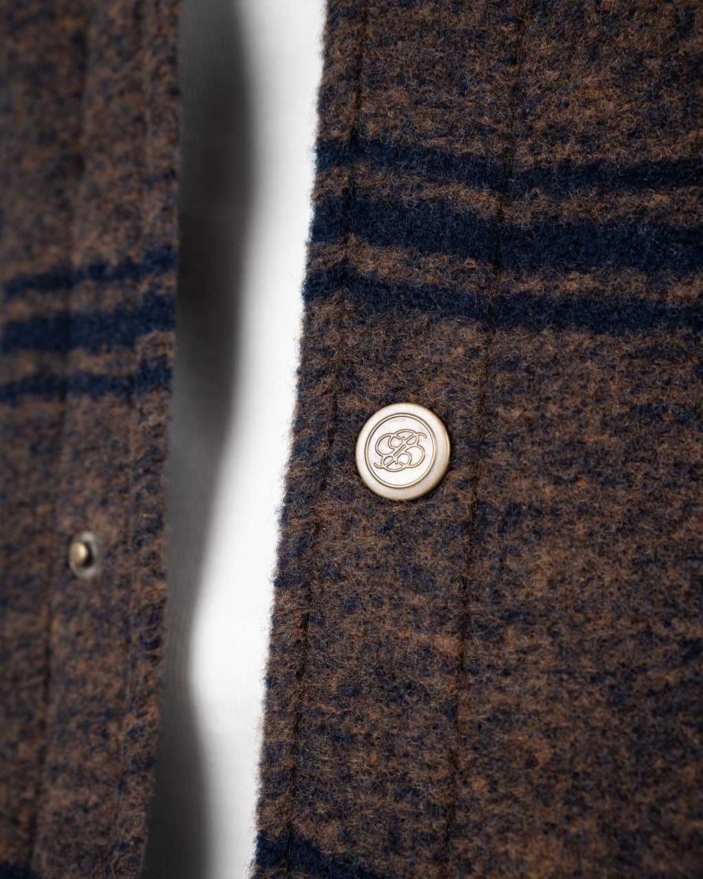 Back Again Flannel Overshirt | Brown/Blue