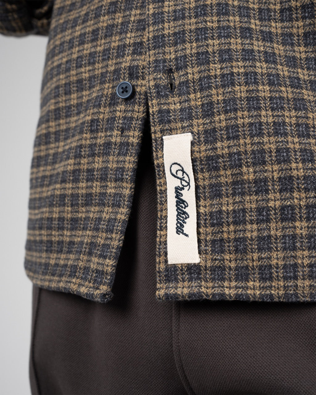 Checkered Flannel Shirt | Yellow