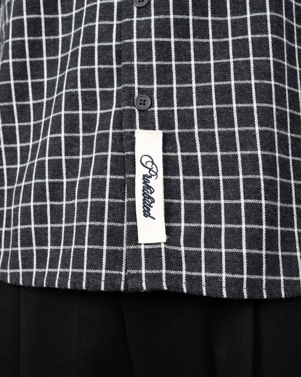 Seasoned Flannel Shirt | Dark Grey