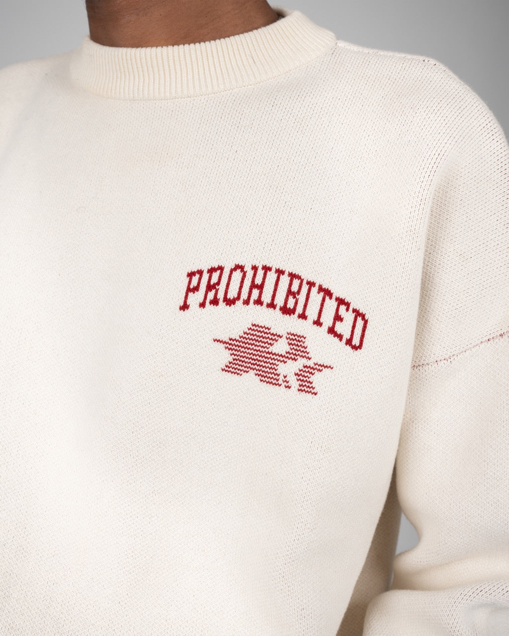 Avantgarde Knit Sweater | Cream