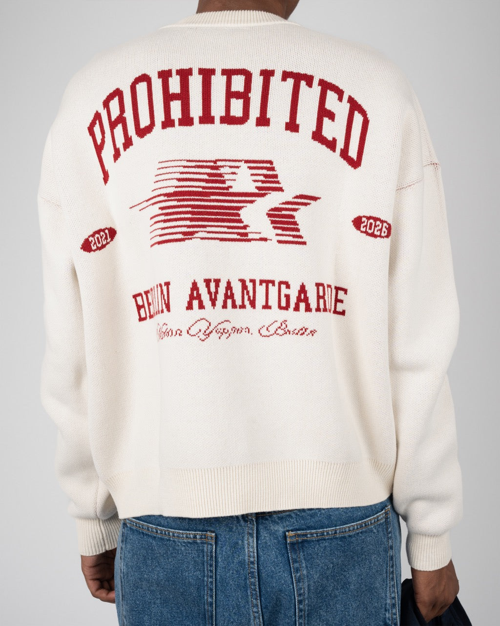 Avantgarde Knit Sweater | Cream
