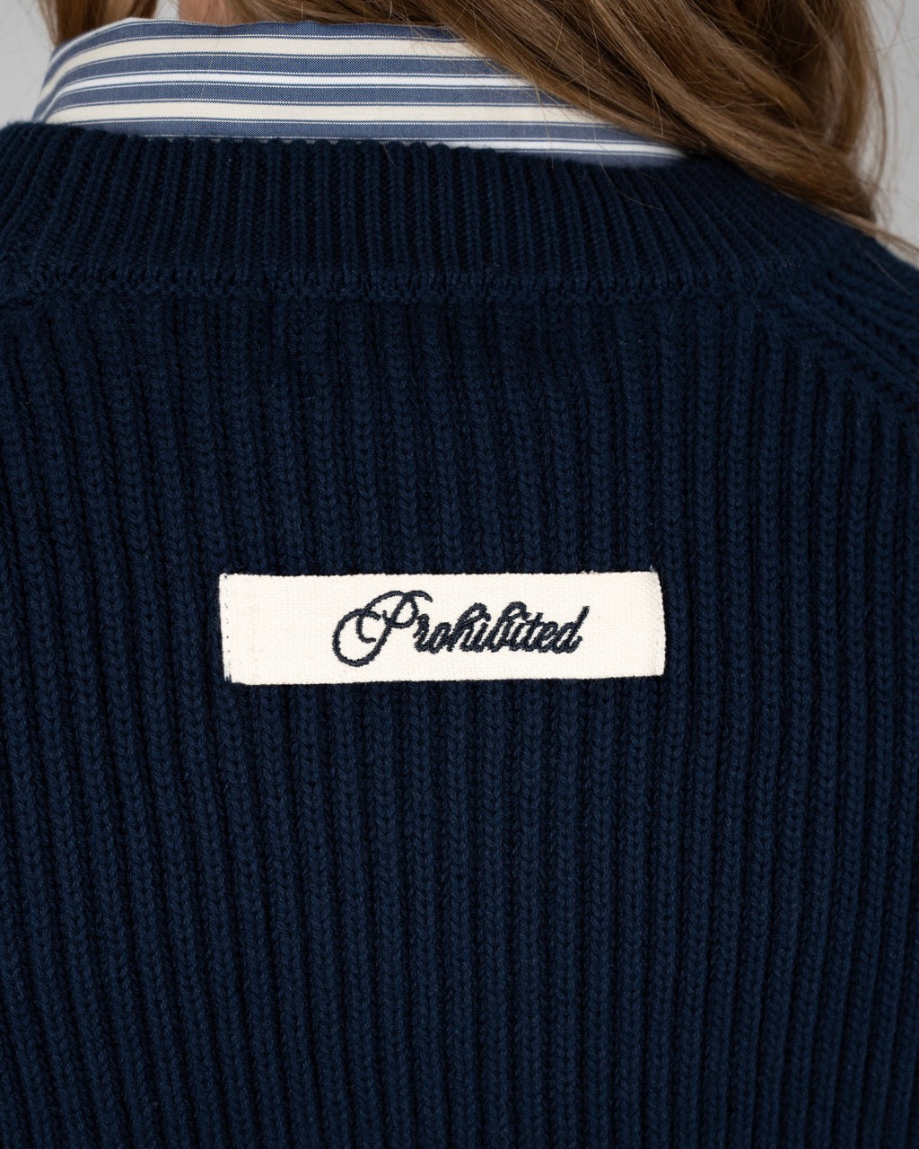 Campus Knit Sweater | Navy