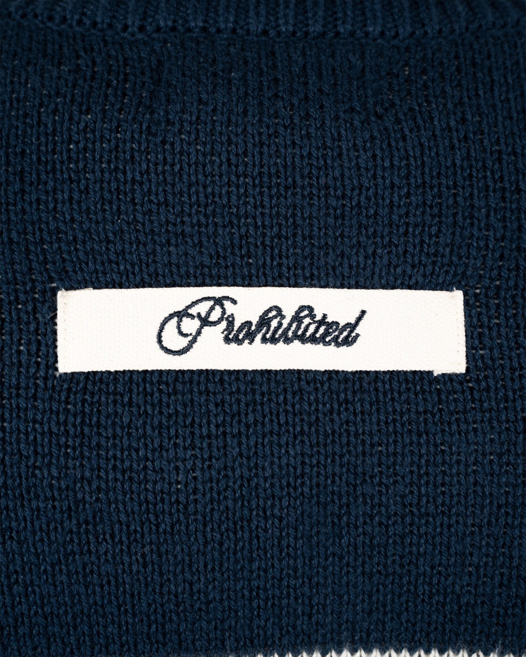 Nordic Knit Sweater | Navy