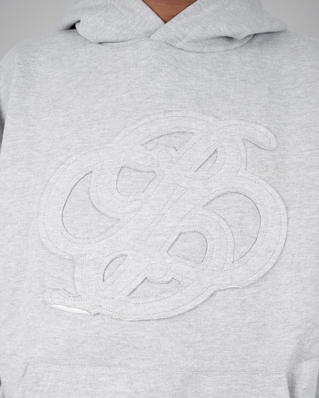 Double P Hoodie | Grey Melange