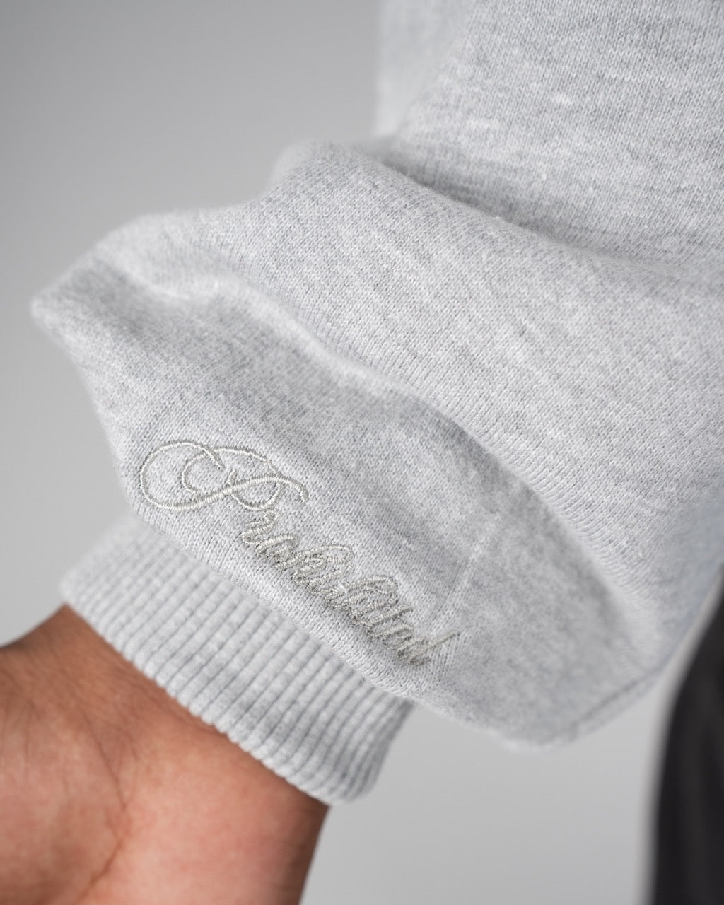 Double P Hoodie | Grey Melange