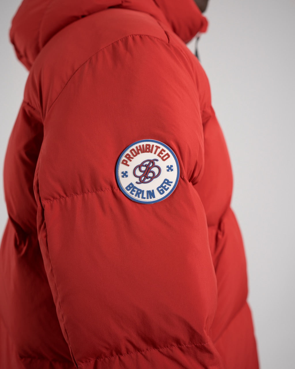 Arctic Puffer Jacket | Bright Red