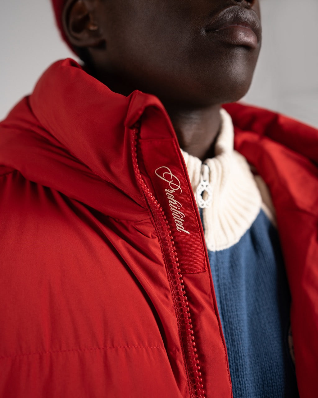 Arctic Puffer Jacket | Bright Red