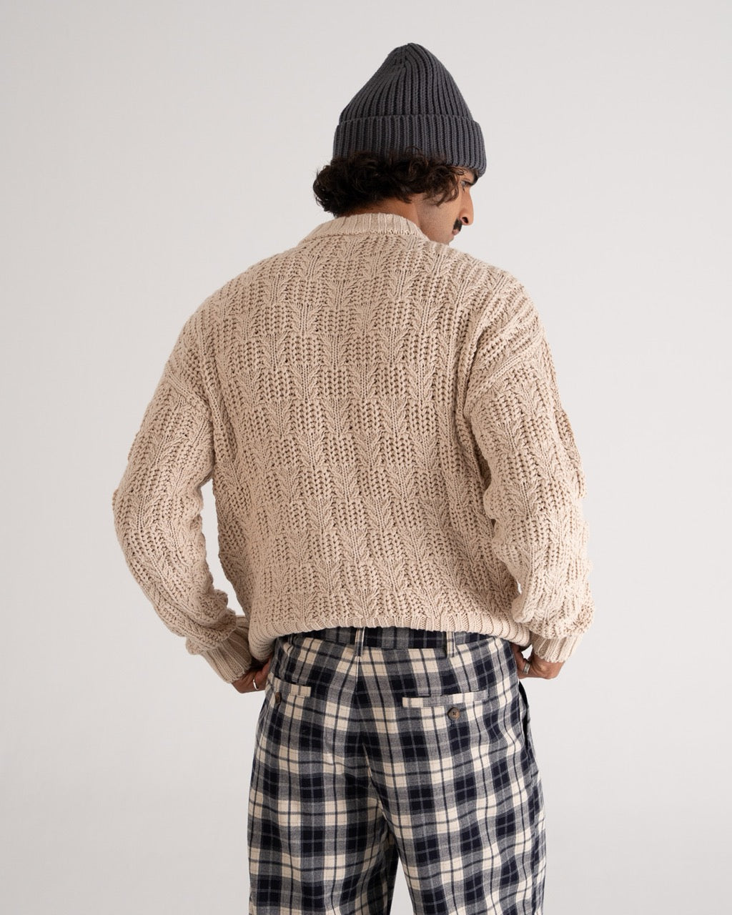 Cottage Knit Sweater | Beige