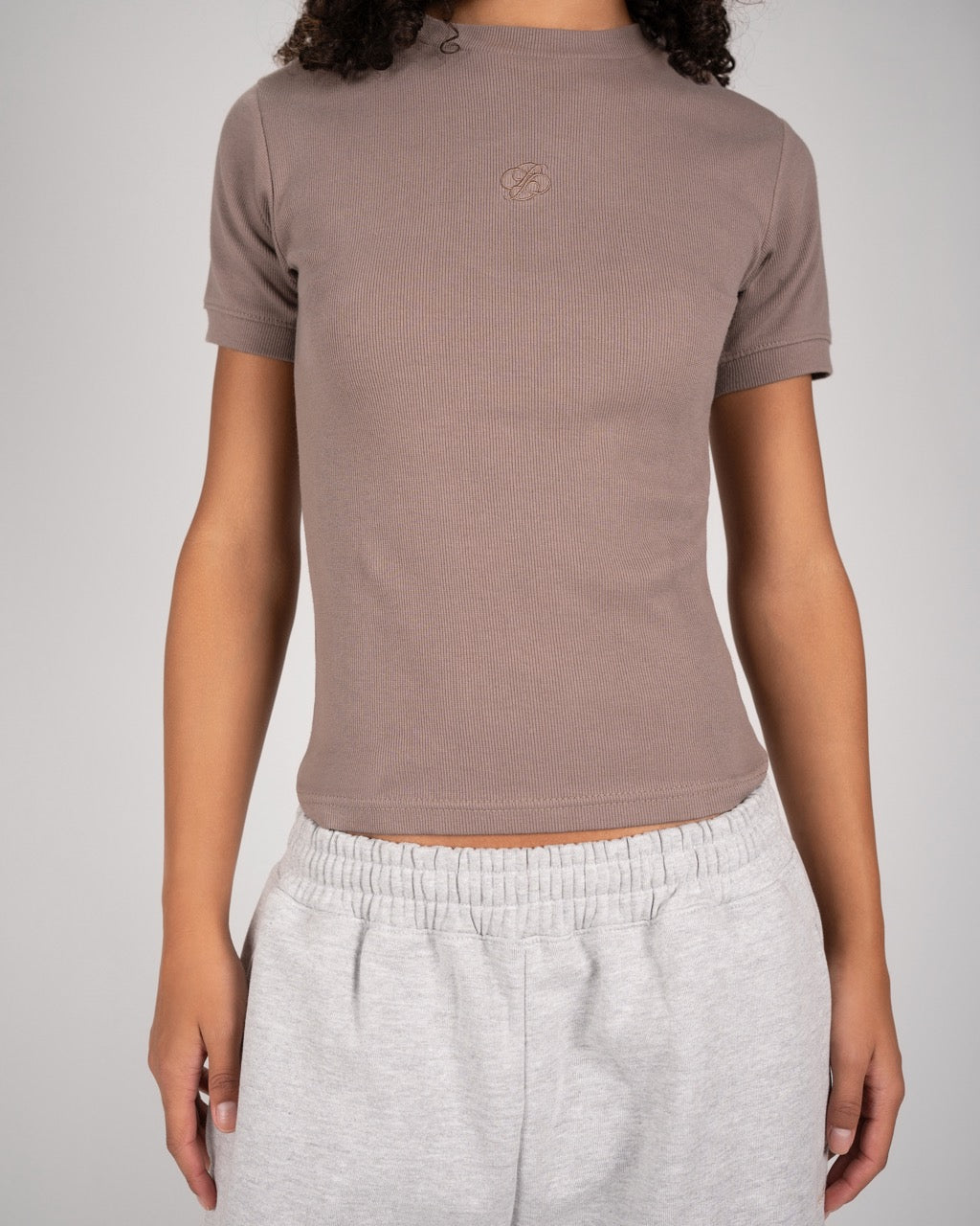 Archived Slim Tee | Taupe