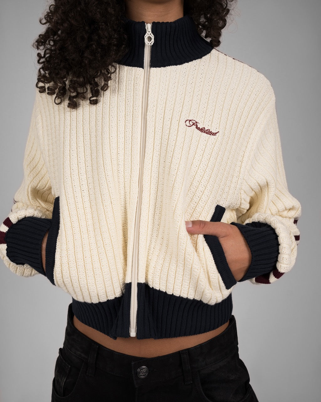 Athletics Knit Jacket | Off-White