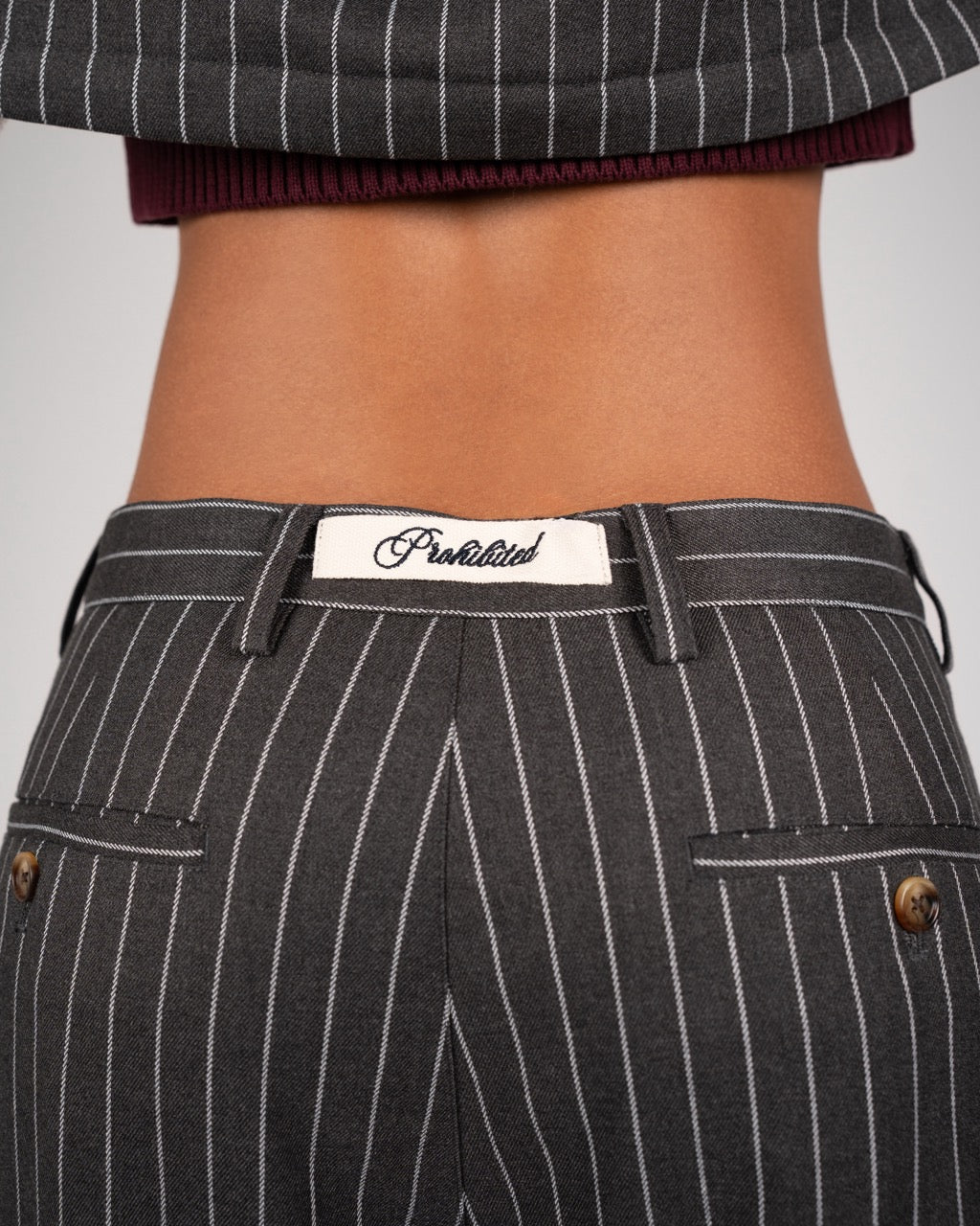 Decade Pleated Pants | Dark Grey