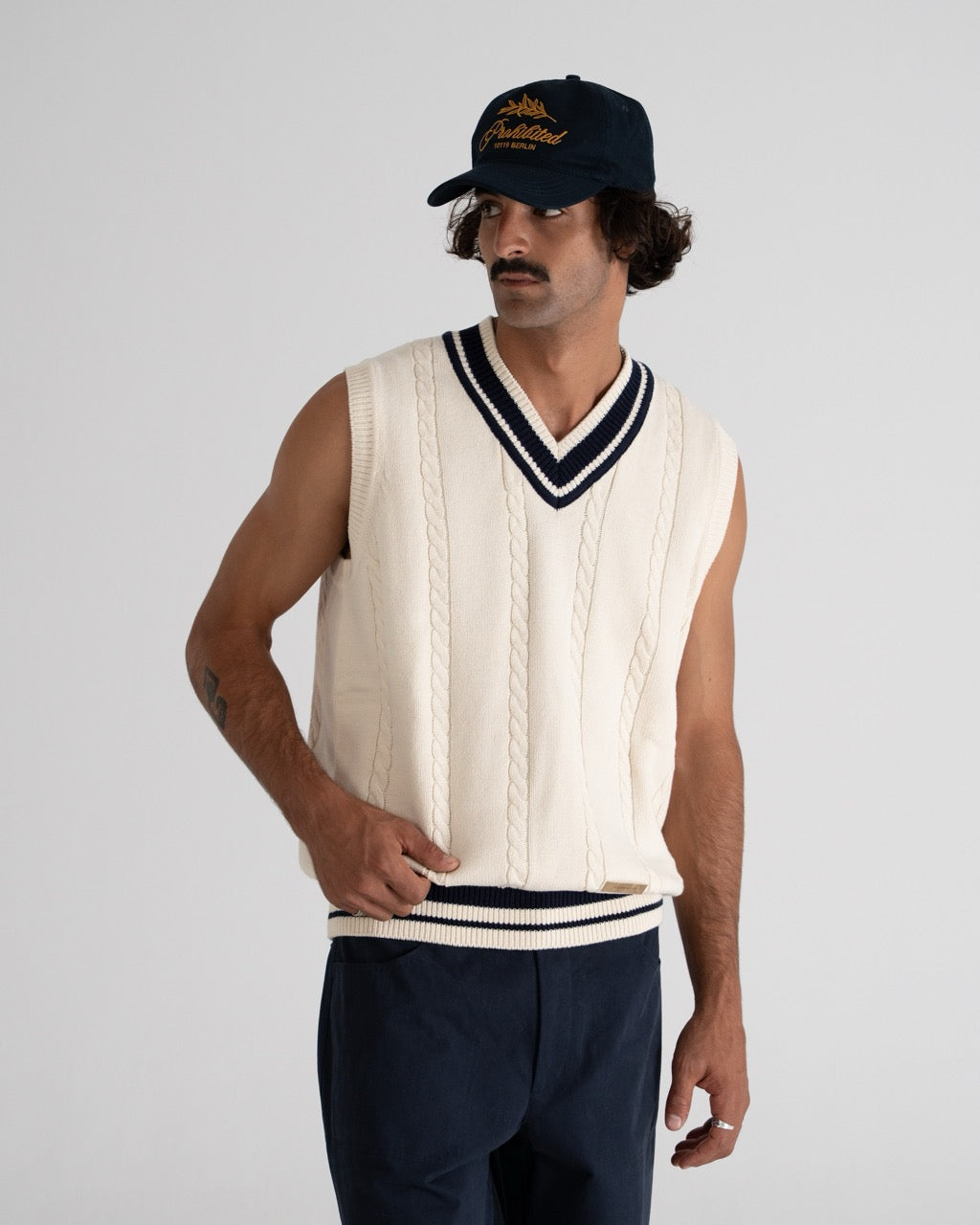 Dream Knit Vest | Cream