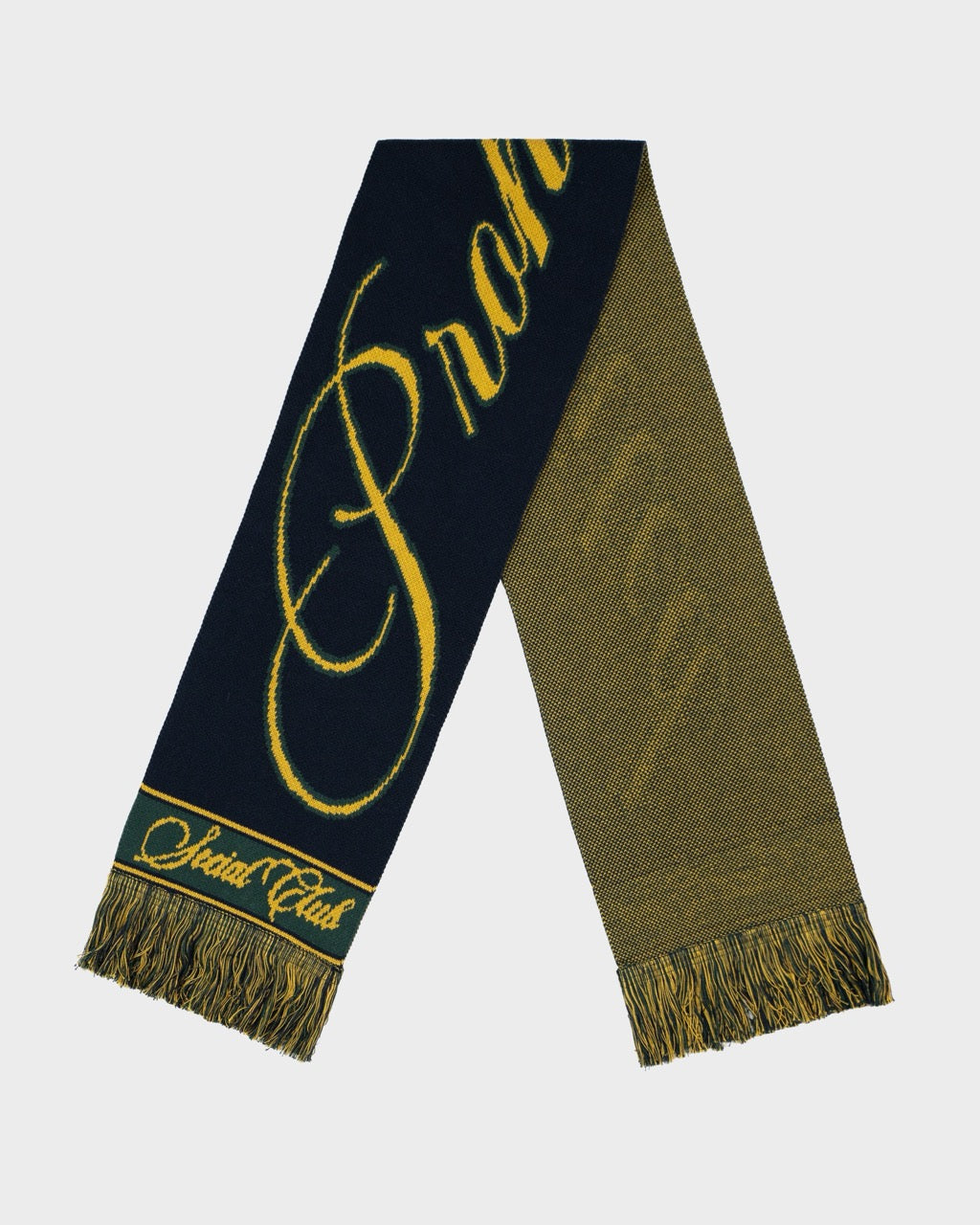 Clubhouse Jacquard Scarf | Navy