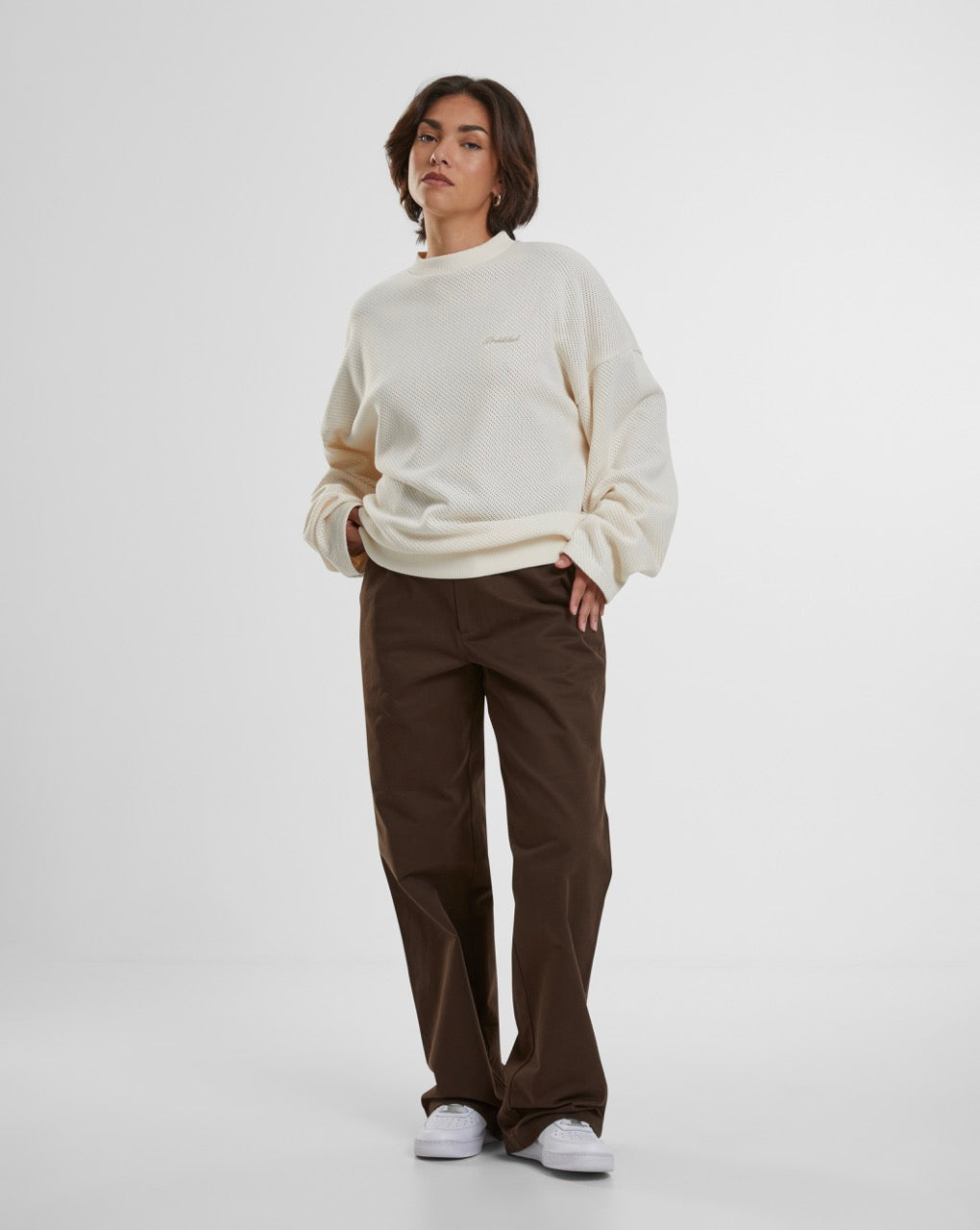 Amalfi Crew Neck | Ecru