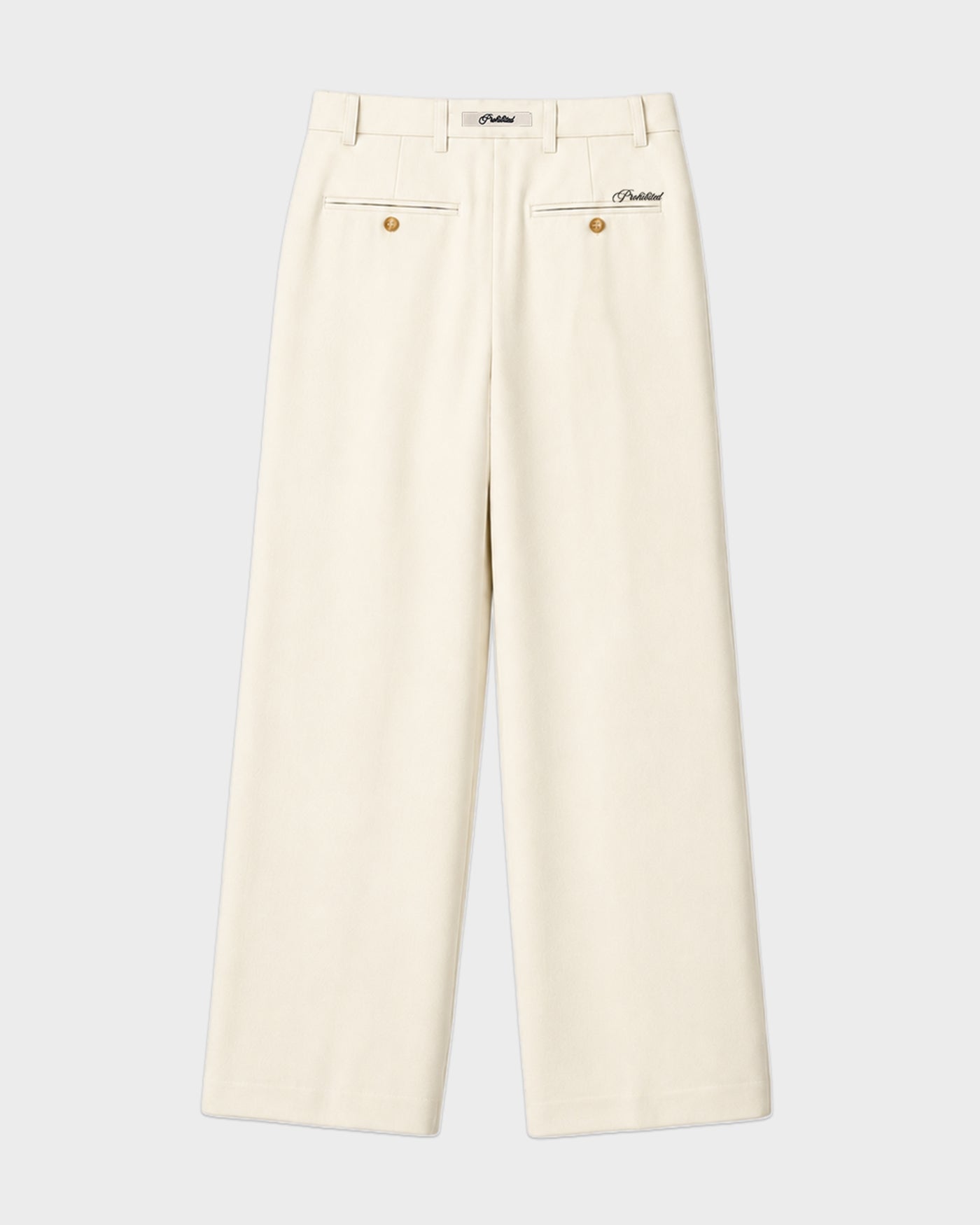 Heritage Pleated Pants | Cream