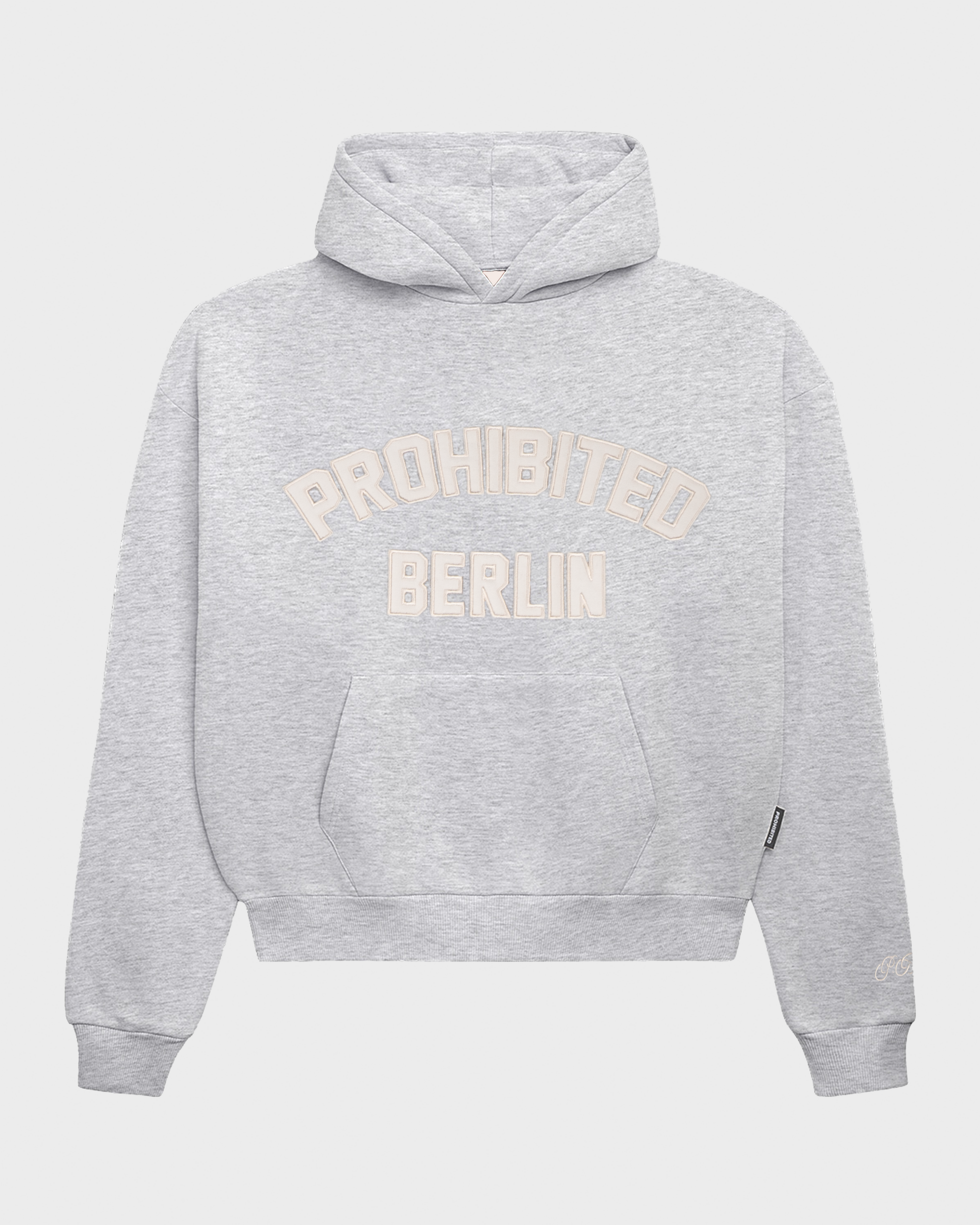 Berlin PB Hoodie Grey Melange