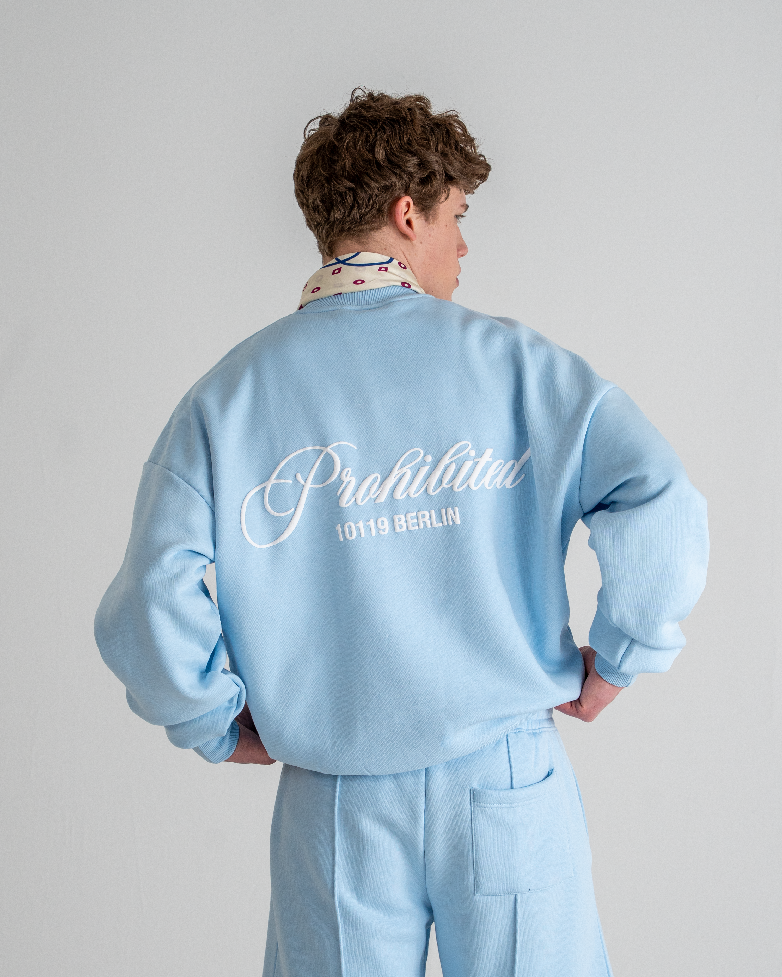 Hometown Crew Neck Sky Blue
