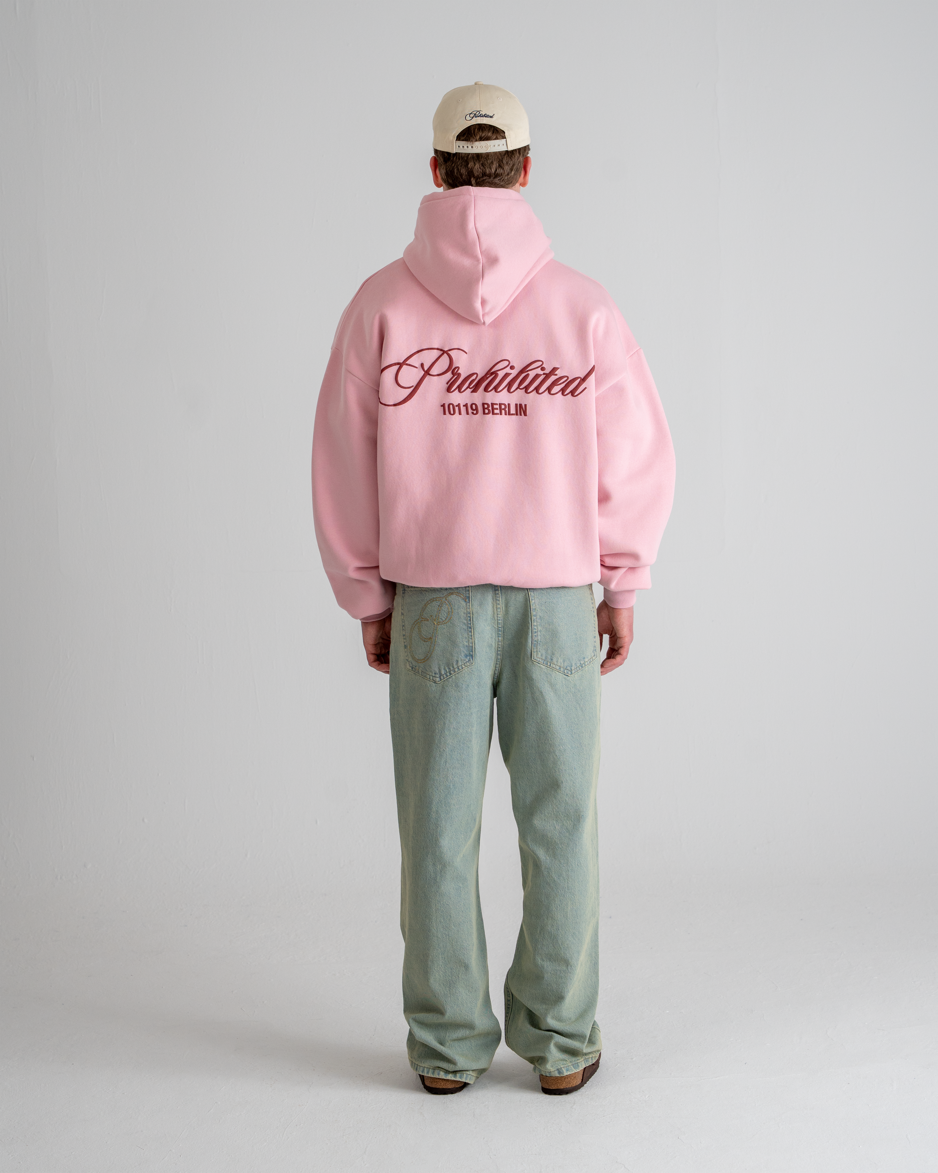 Hometown Hoodie Cherry Pink