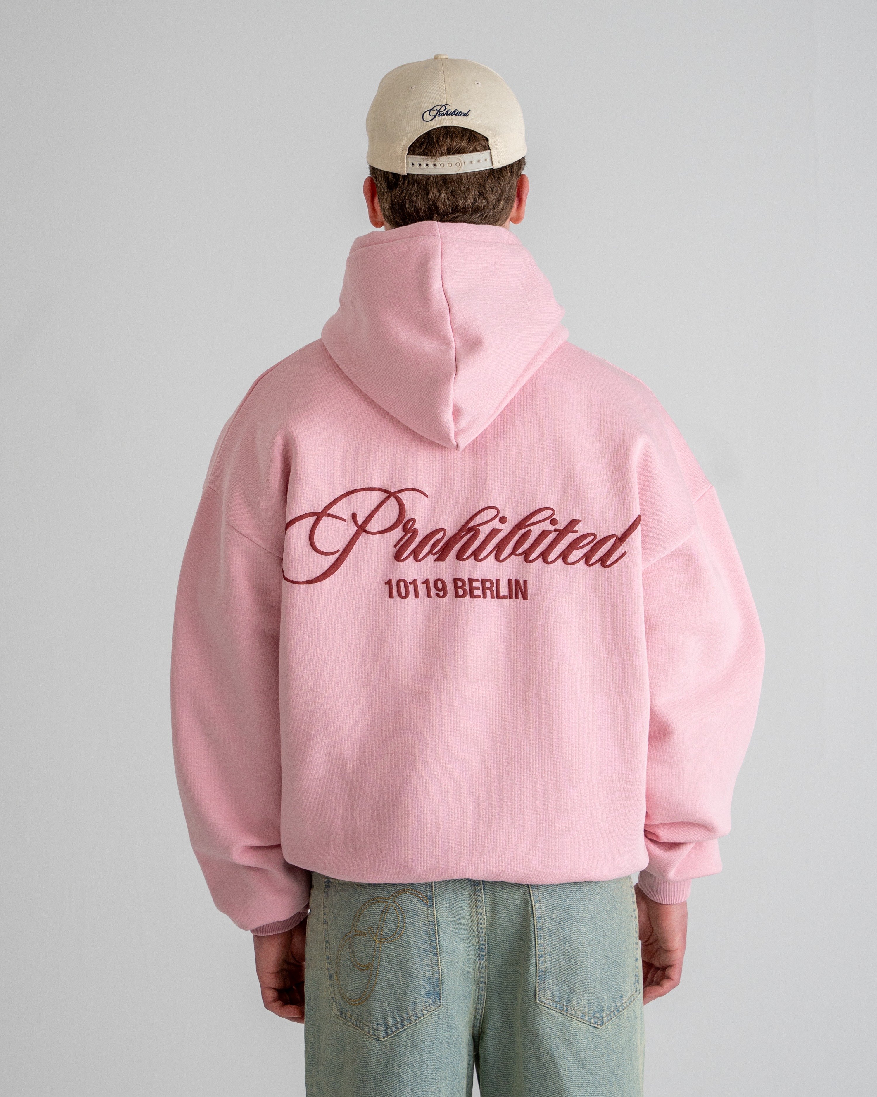 Hometown Hoodie Cherry Pink