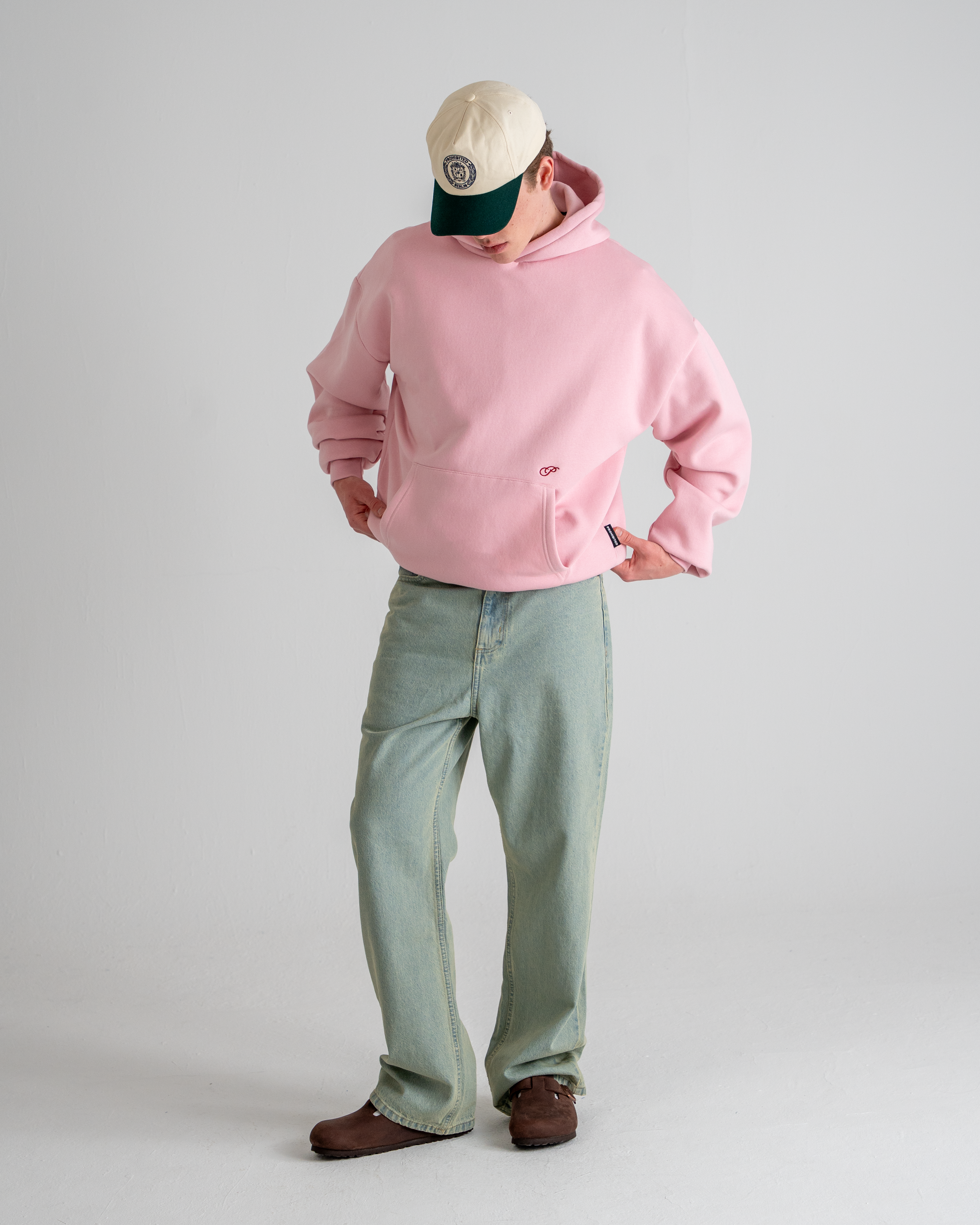 Hometown Hoodie Cherry Pink