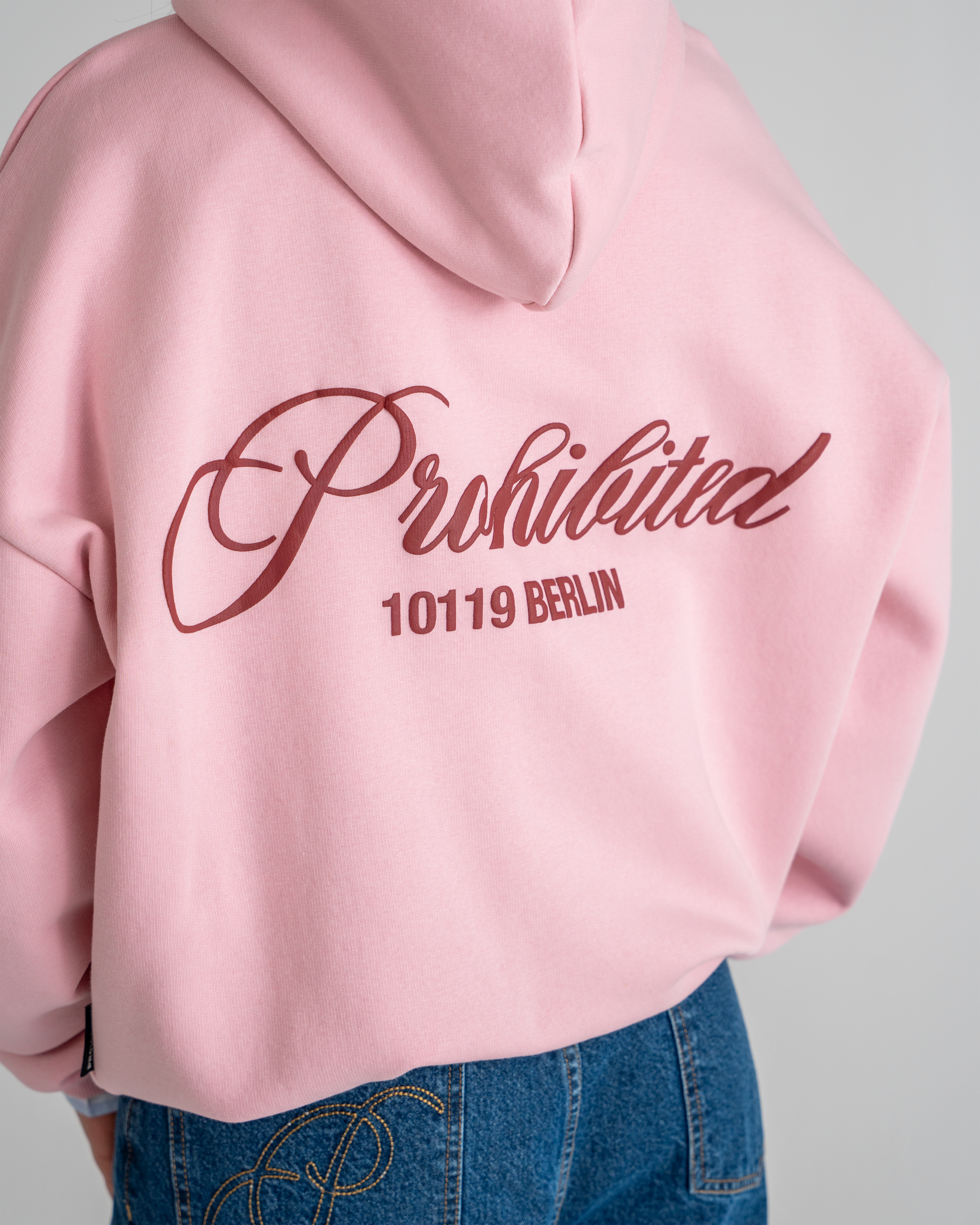 Hometown Hoodie Cherry Pink