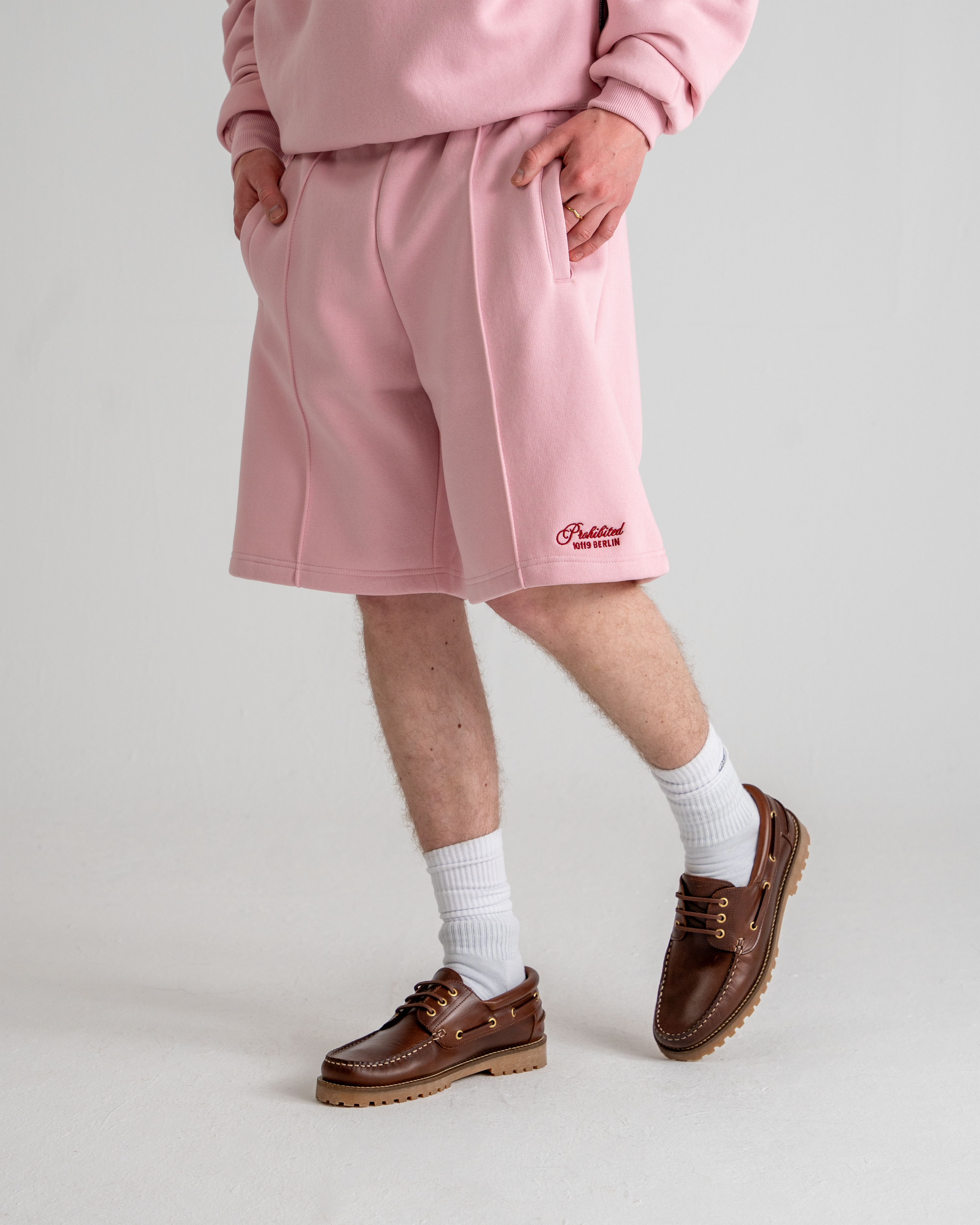 Hometown Sweatshorts Cherry Pink