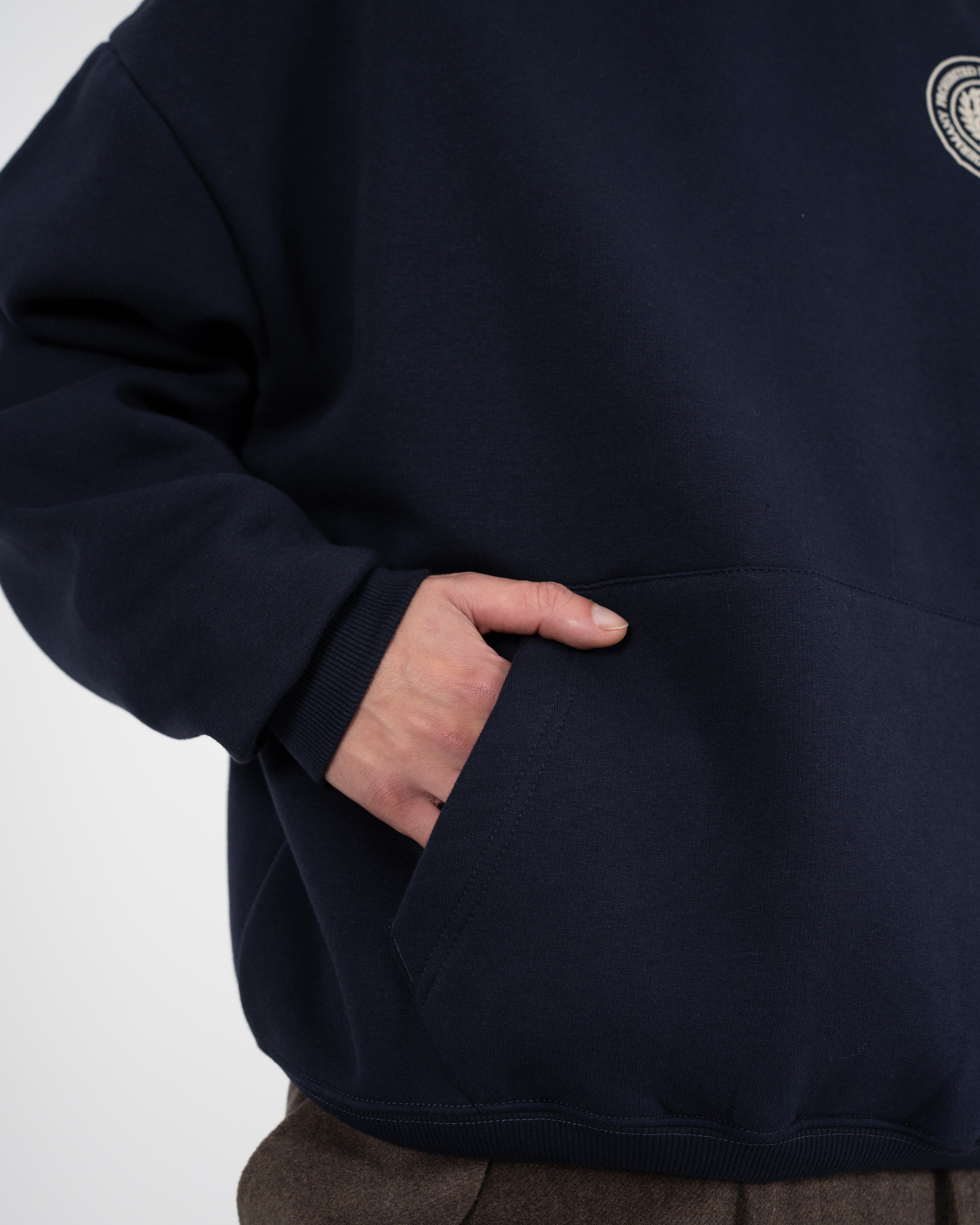 Horse Racer Hoodie Deep Blue