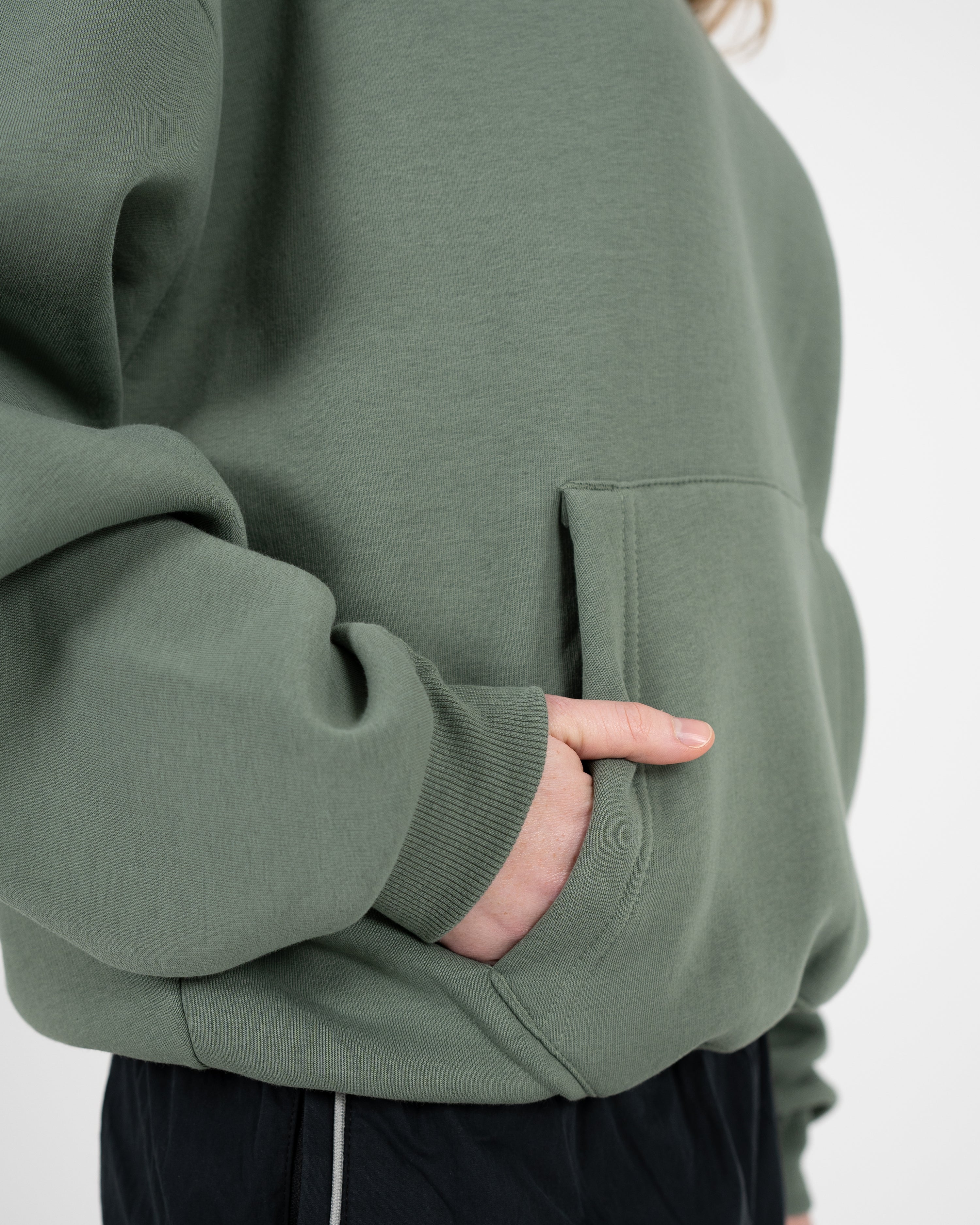 Horse Racer Hoodie Green