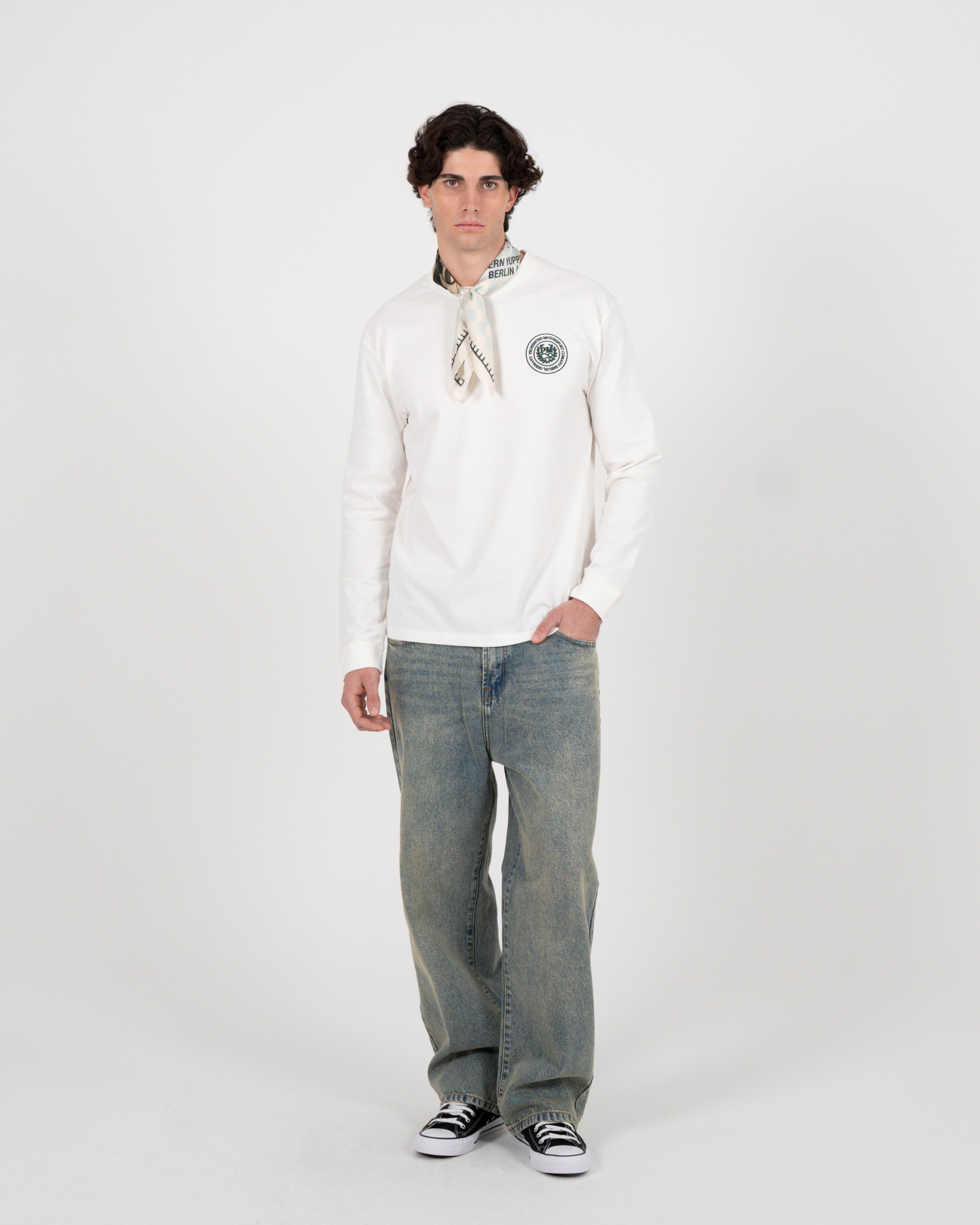 Horse Racer Longsleeve Off-White