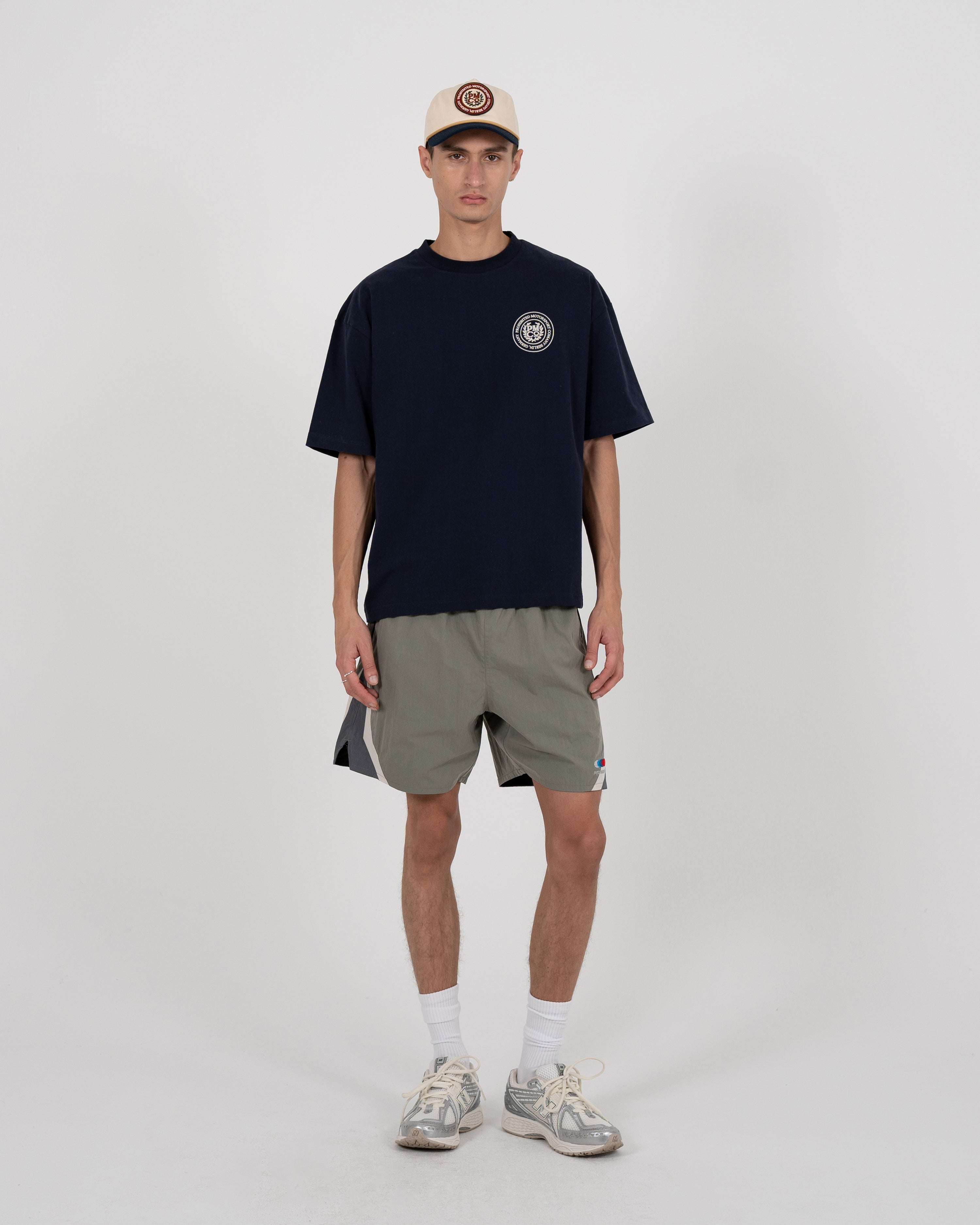 Horse Racer Tee Deep Blue