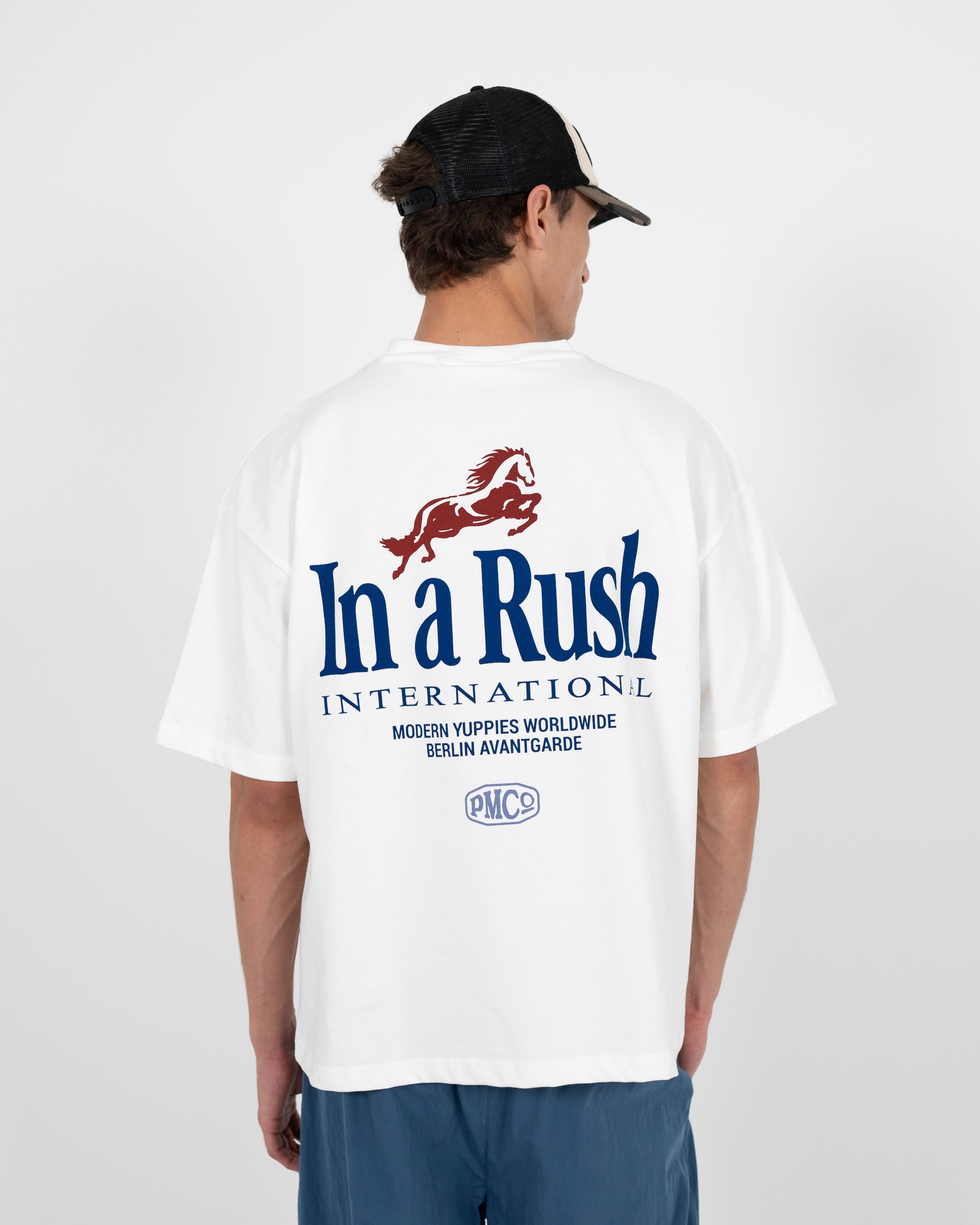 Horse Racer Tee Off-White