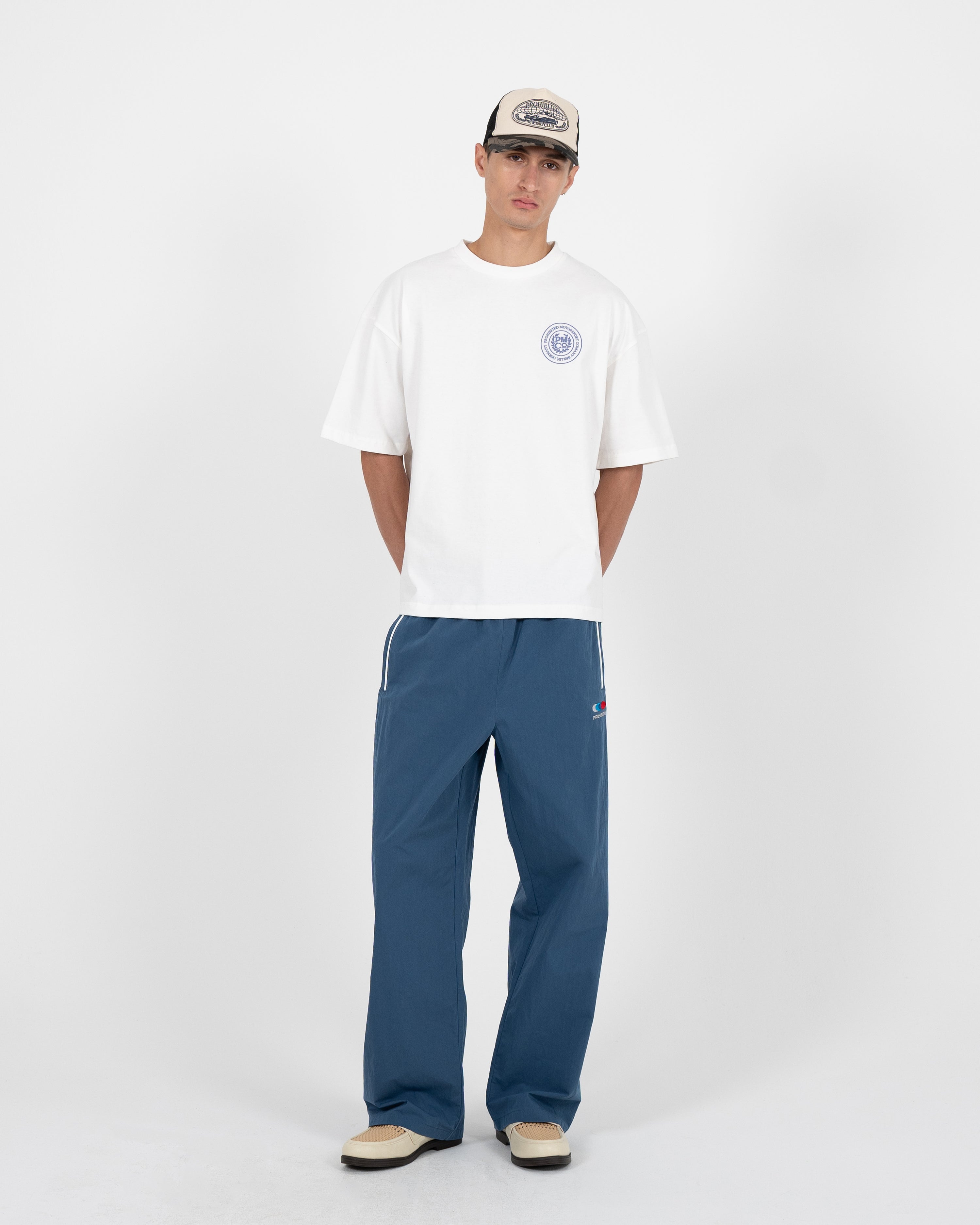 Horse Racer Tee Off-White